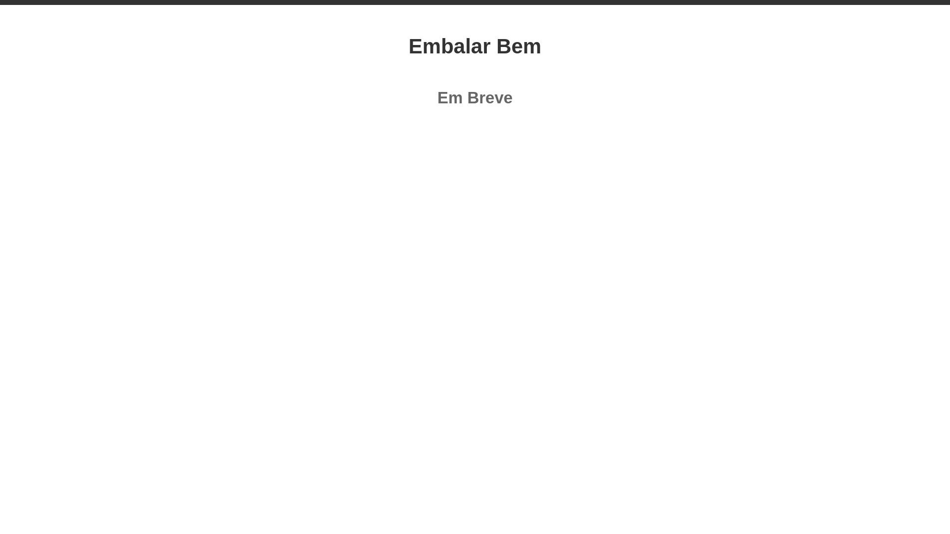 website screenshot of https://embalarbem.com.br/