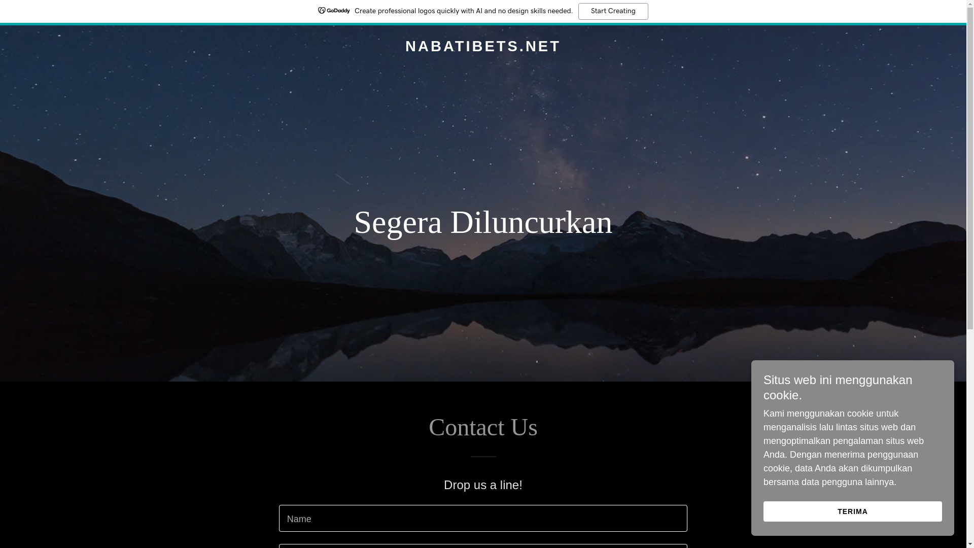 website screenshot of https://nabatibets.net/