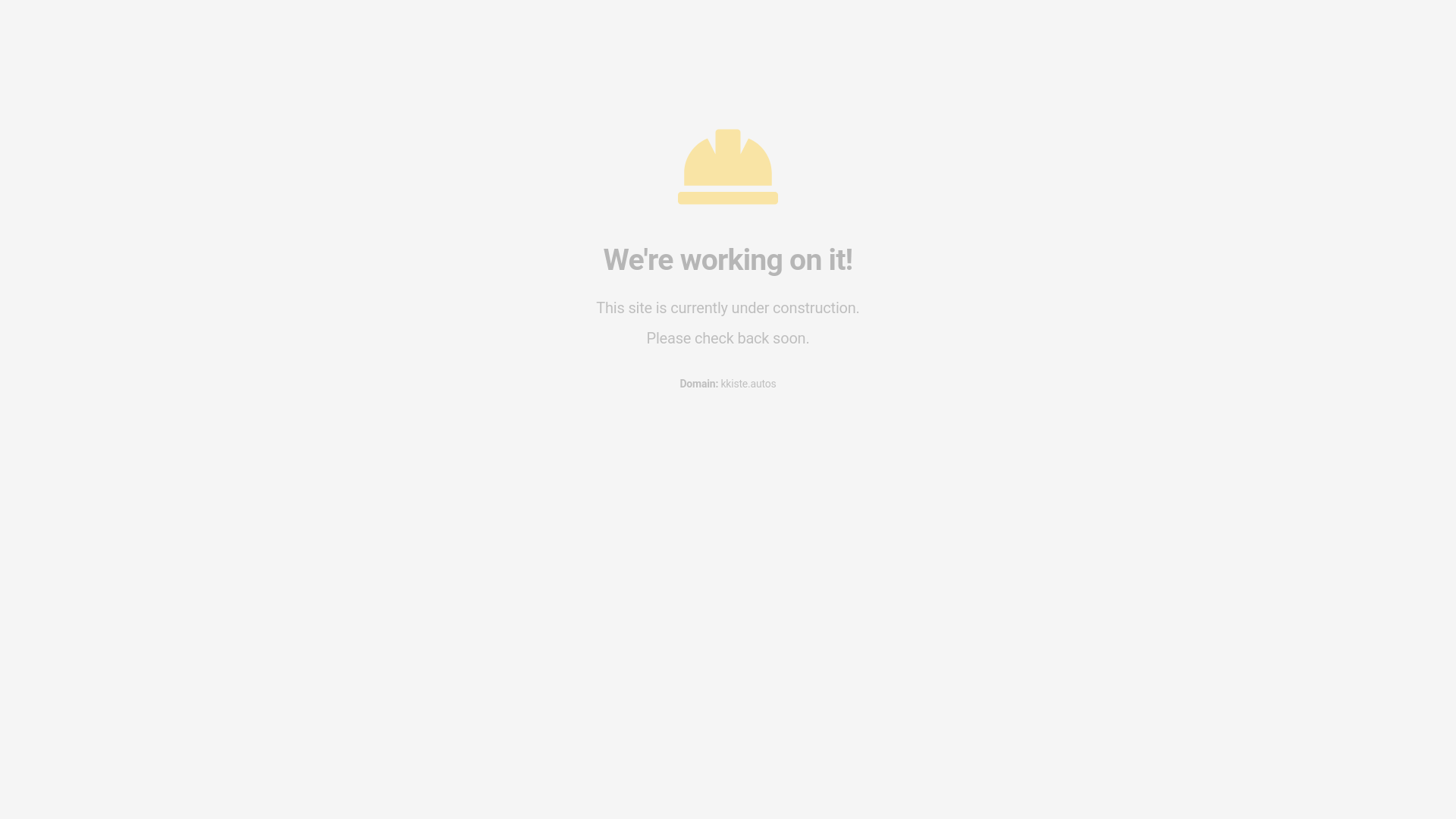 website screenshot of https://kkiste.autos/