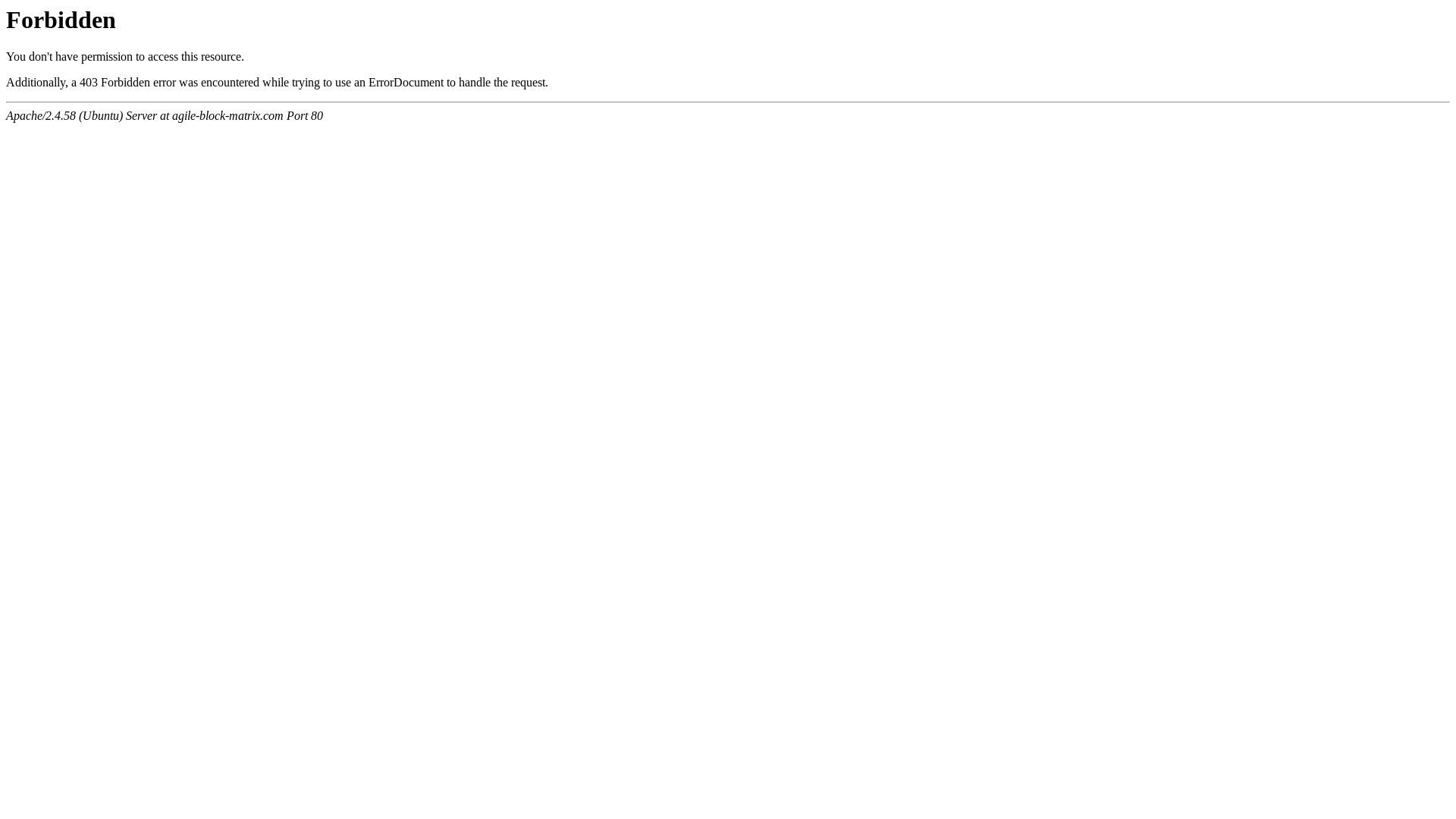 website screenshot of https://agile-block-matrix.com/