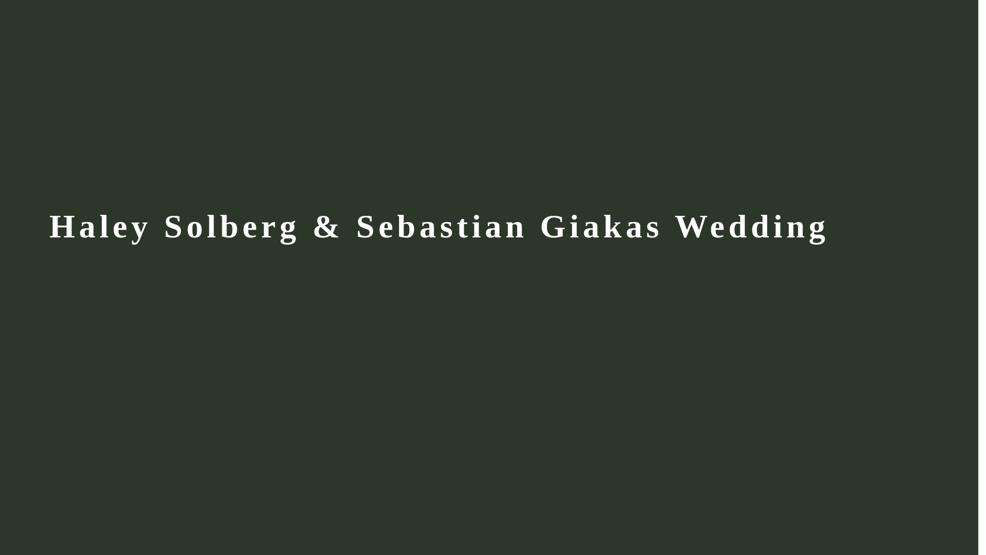 website screenshot of https://haleyandsebastianwedding.com/