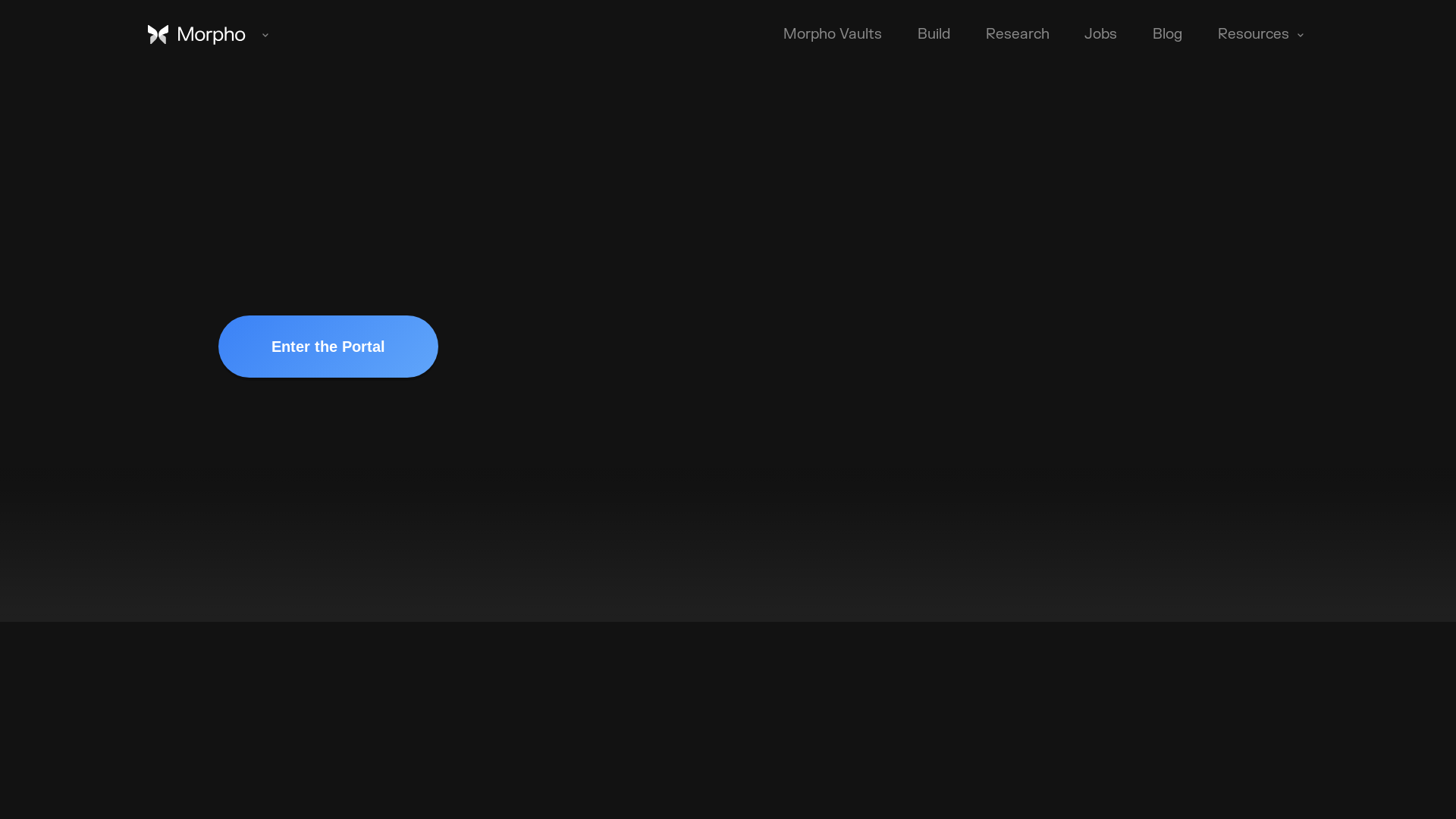 website screenshot of https://register-morpho.xyz/