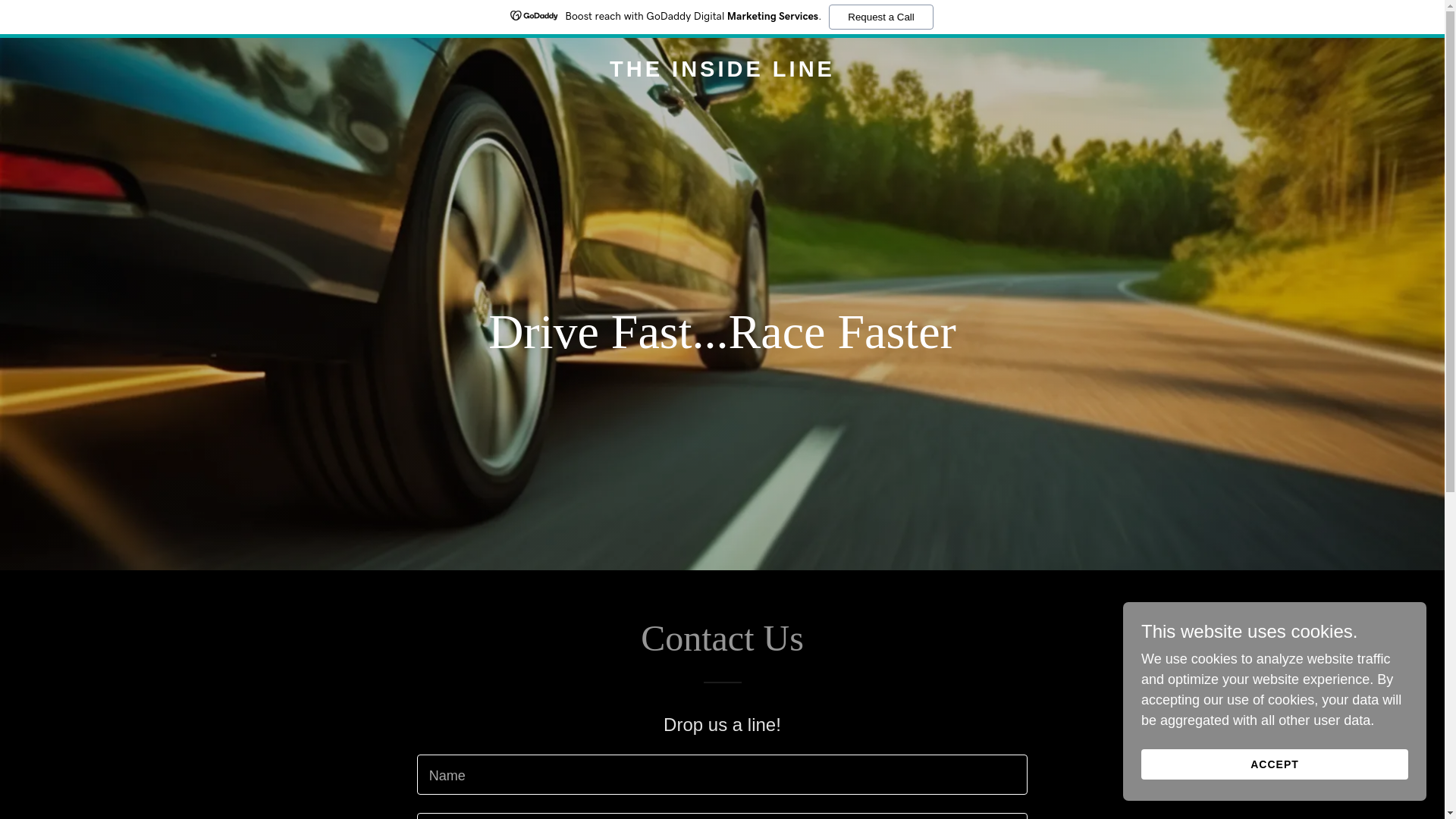 website screenshot of https://theinsideline.co/