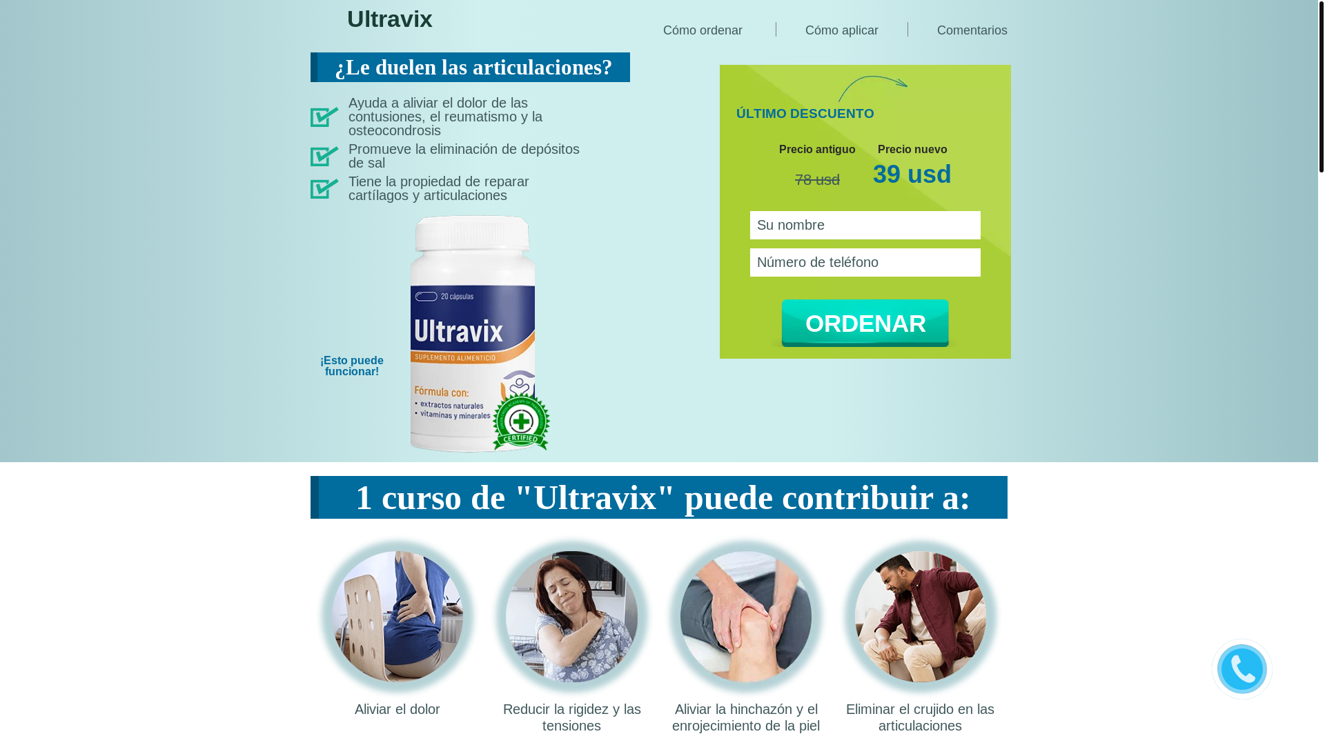 website screenshot of https://ultravixoficial-elsalvador.shop/