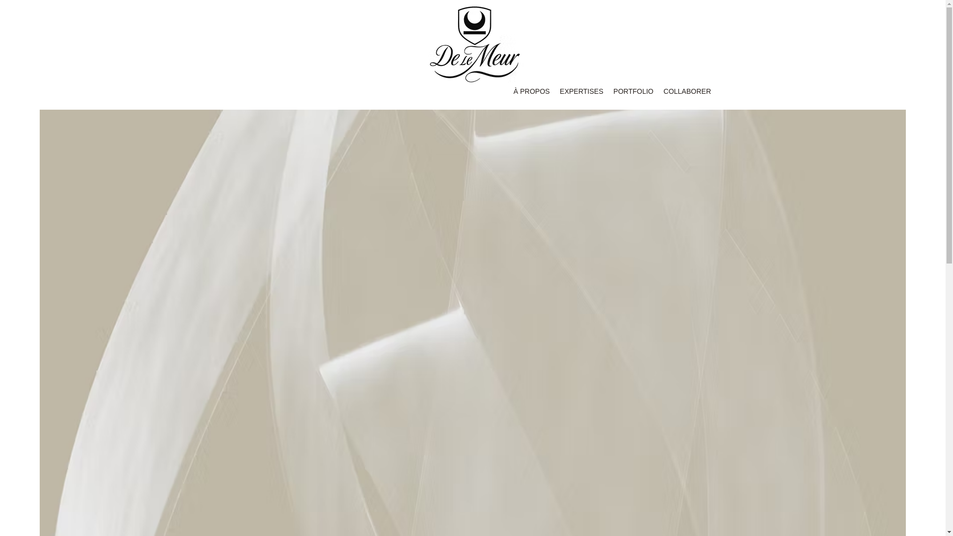 website screenshot of https://delemeur.fr/