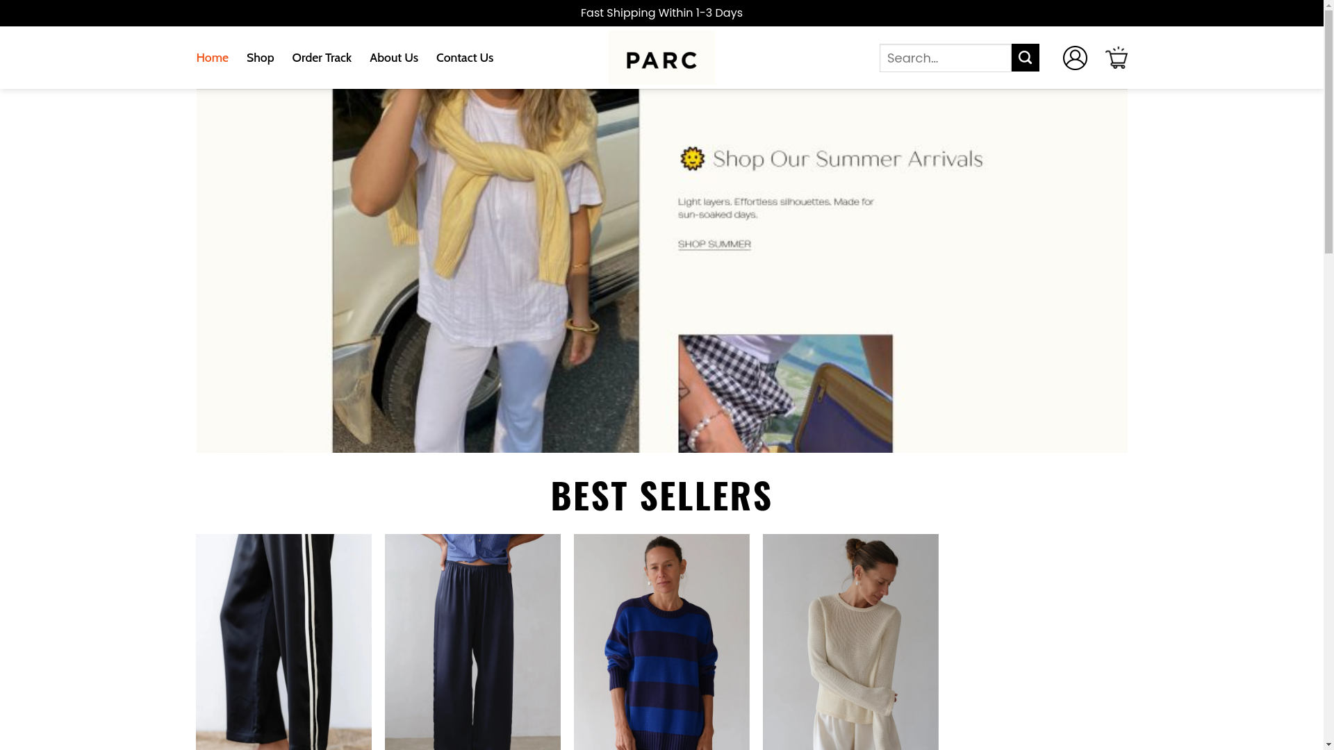 website screenshot of https://haloparcboutique.shop/