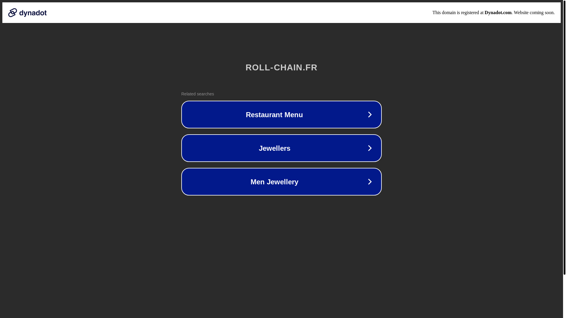 website screenshot of https://roll-chain.fr/
