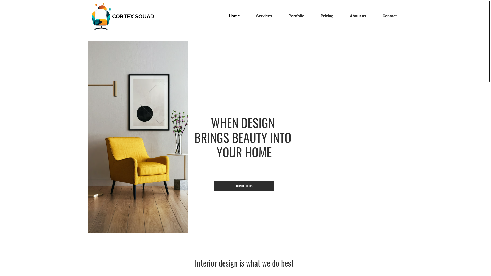 website screenshot of https://cortexsquadllc.online/