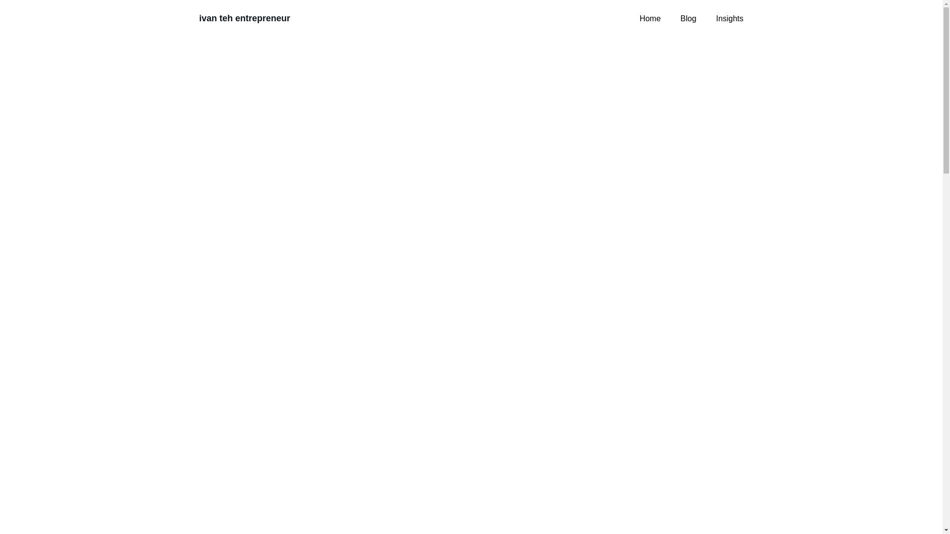website screenshot of https://ivantehentrepreneur.com/