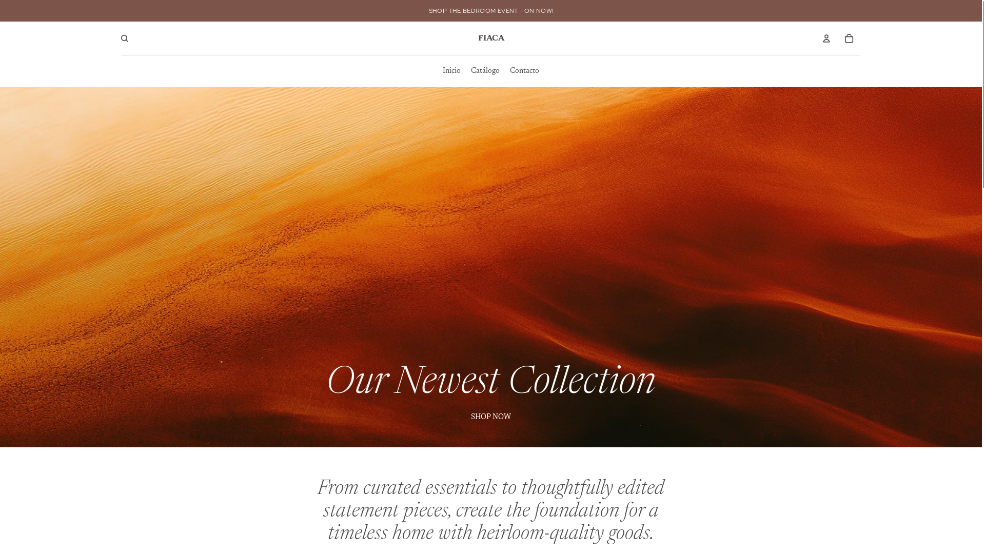 website screenshot of https://fiaca-deco.com/
