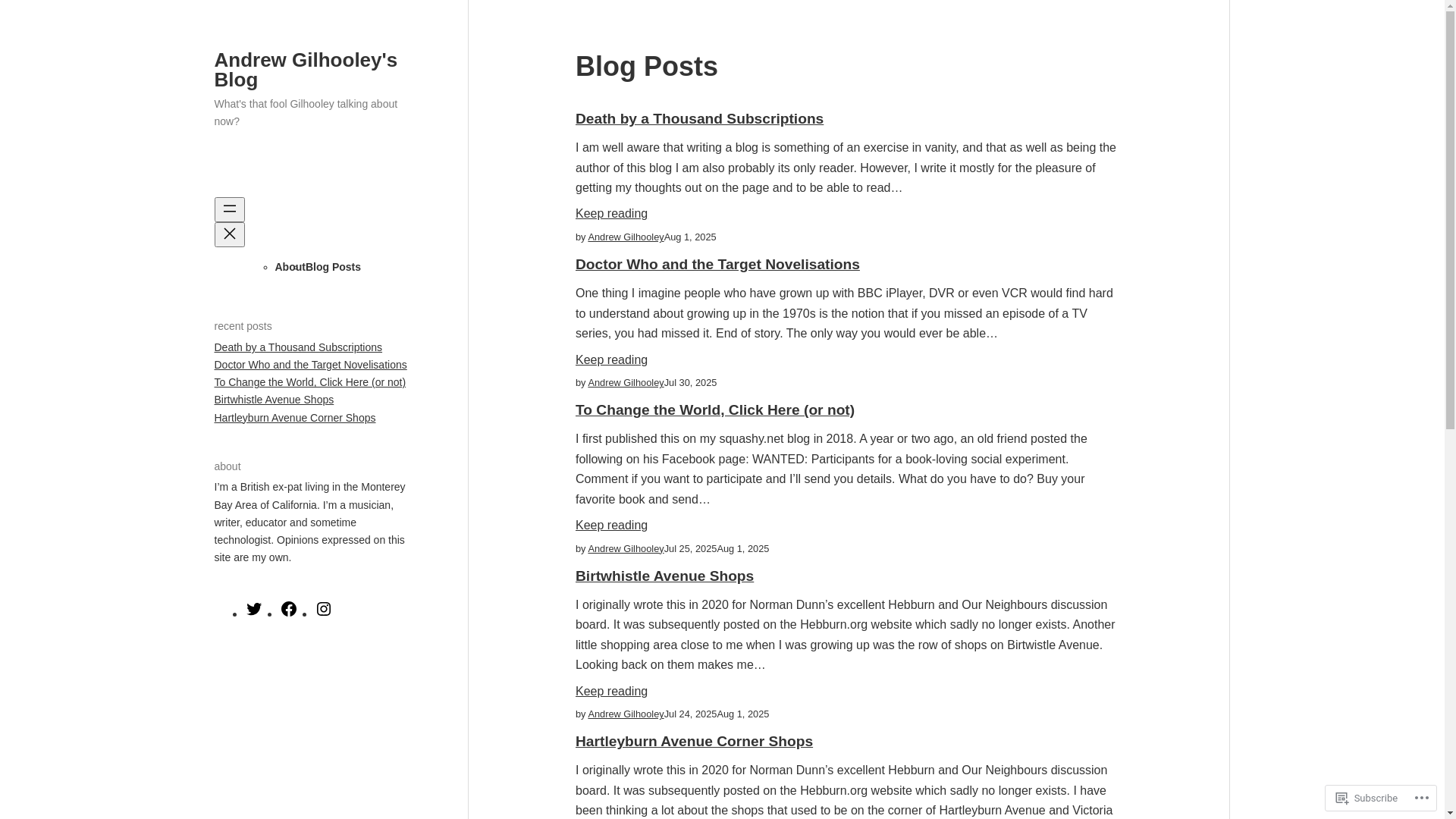 website screenshot of https://thatfoolgilhooley.com/