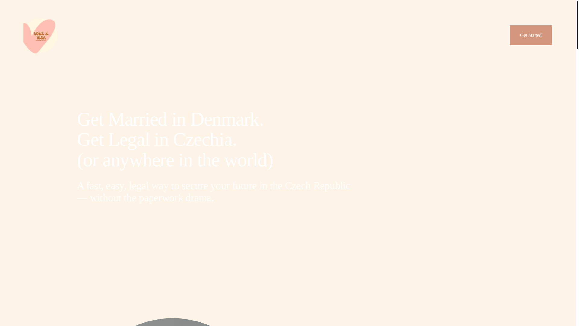 website screenshot of https://denmarkmarried.com/