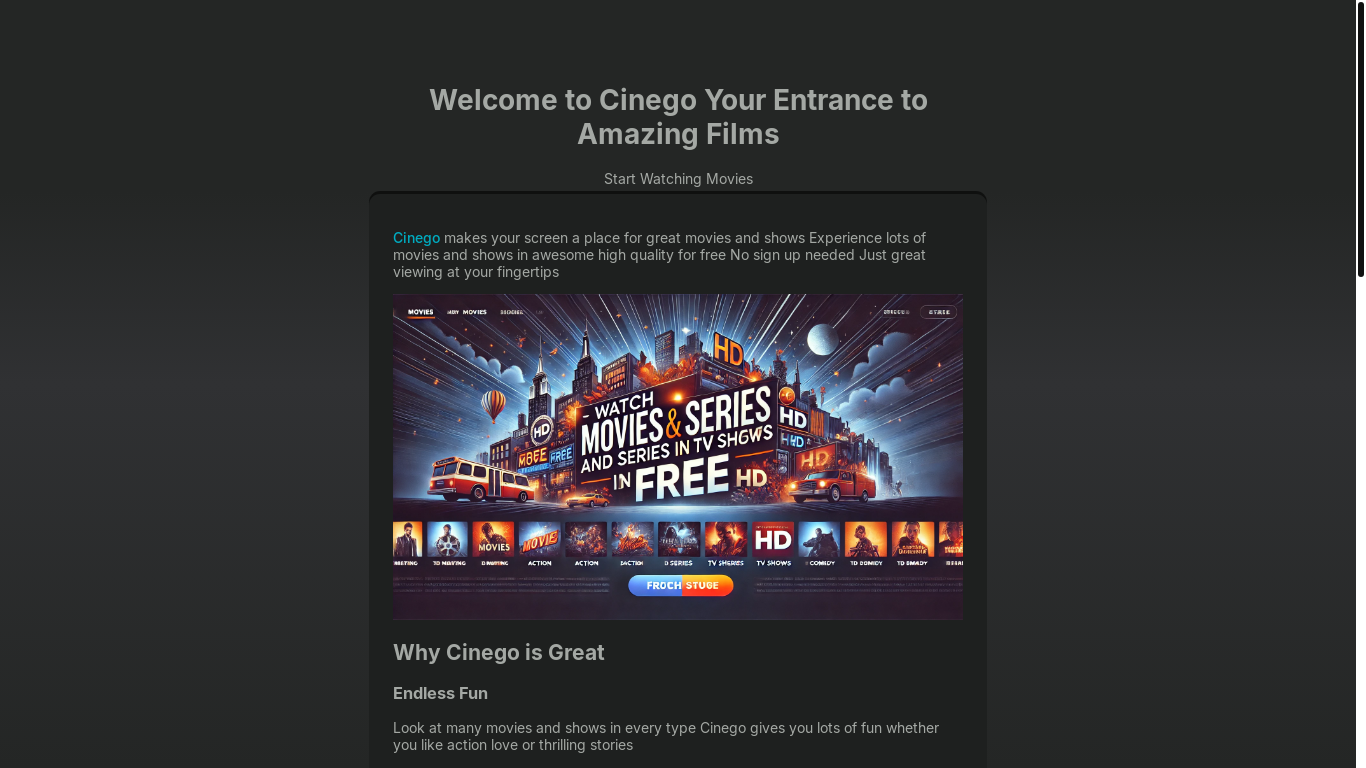website screenshot of https://cinego-wecu-f5l.pages.dev/