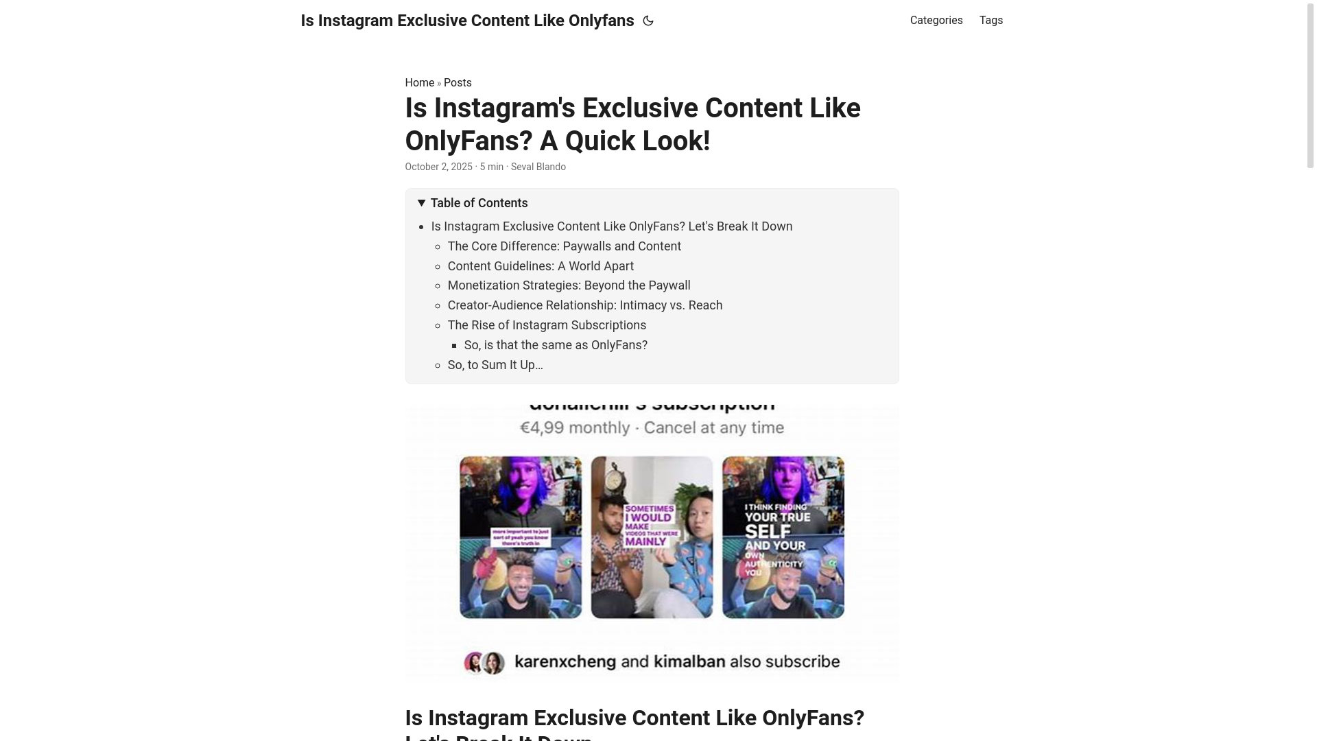 website screenshot of https://is-instagram-exclusive-content-like-onlyfans.pages.dev/