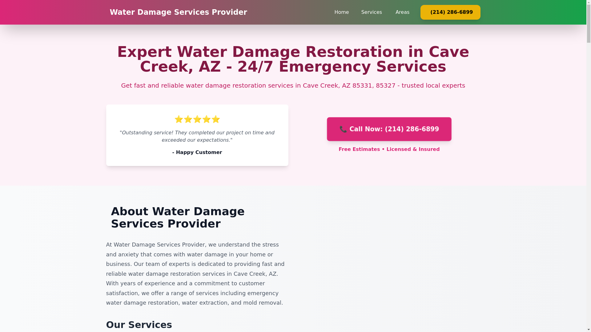 website screenshot of https://water-damage-restoration-cave-creek.pages.dev/
