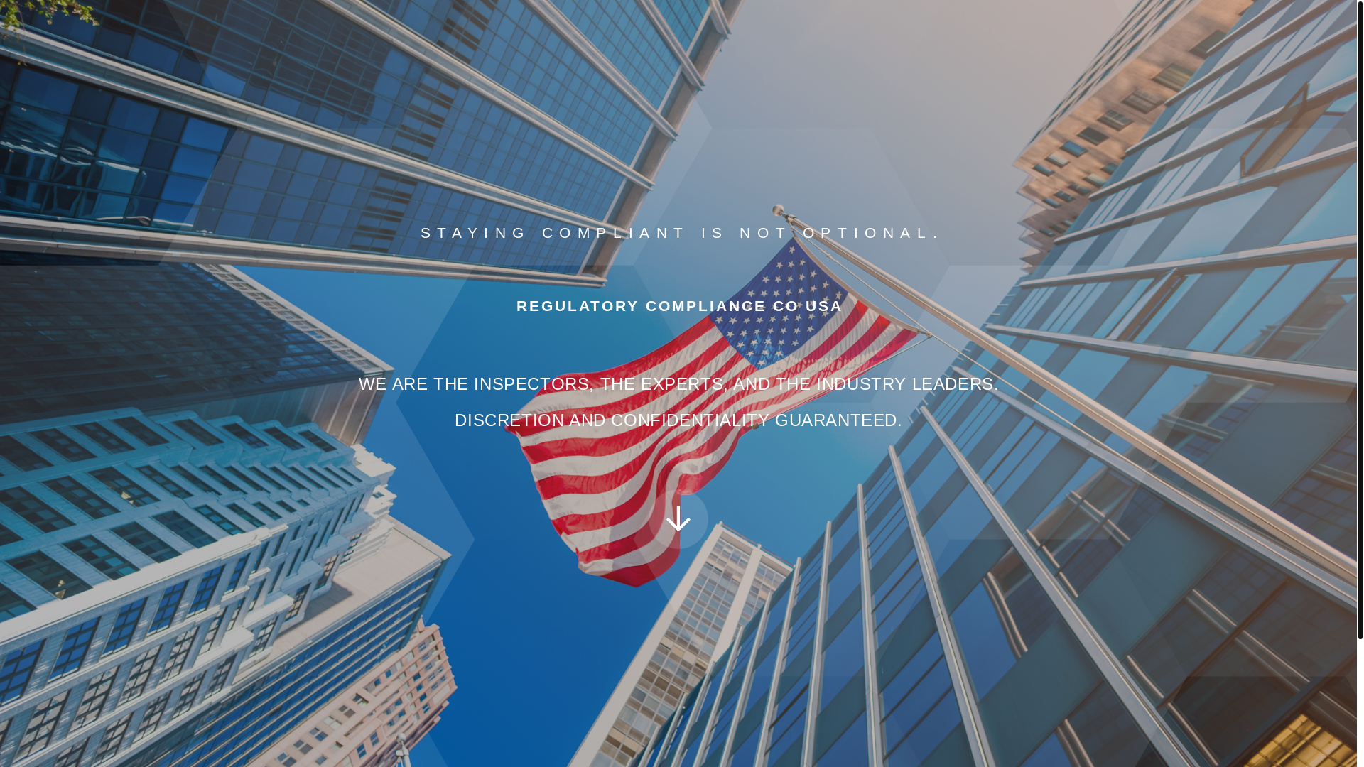 website screenshot of https://regulatorycomplianceco.com/