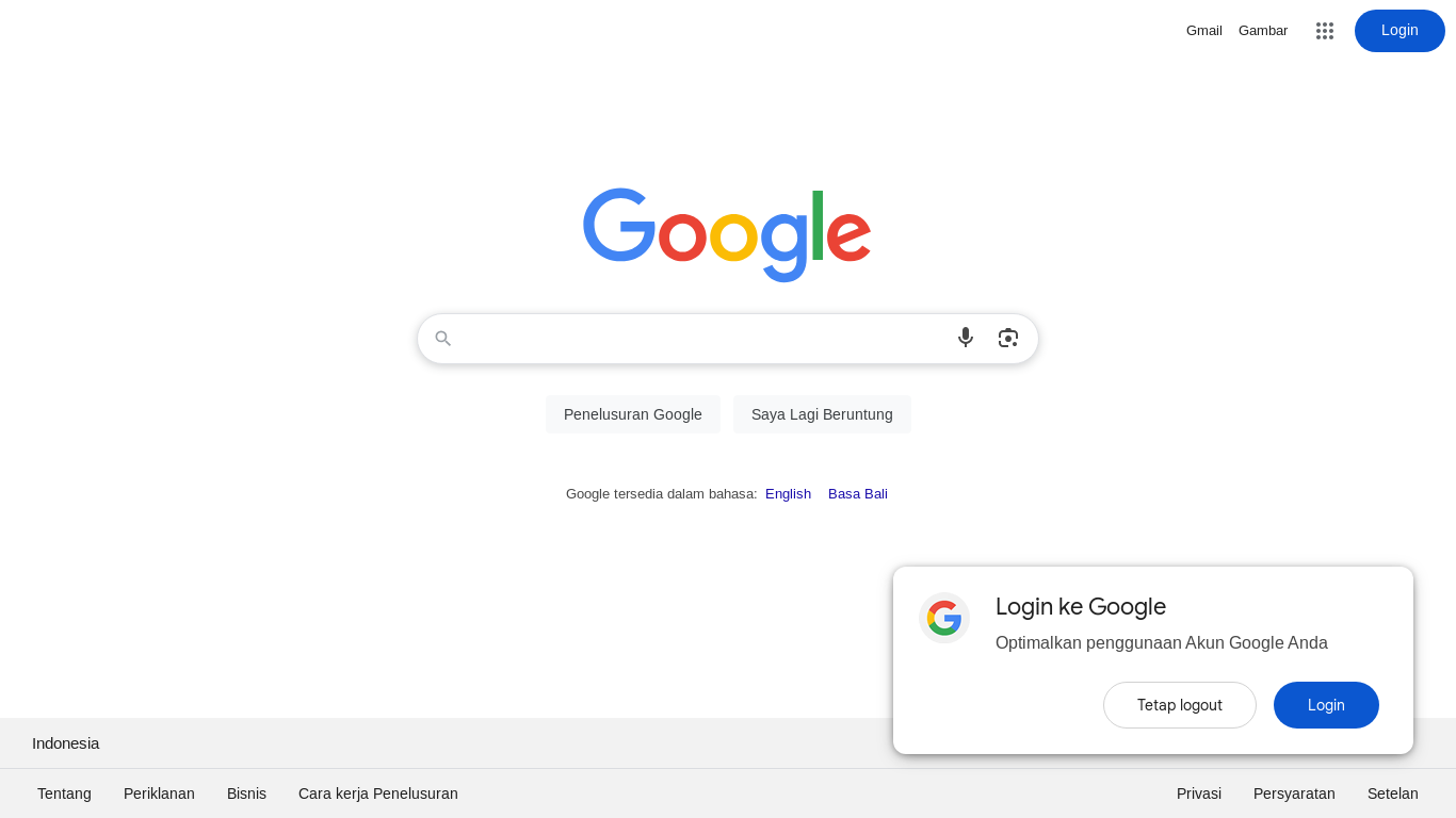 website screenshot of https://google.com.fj