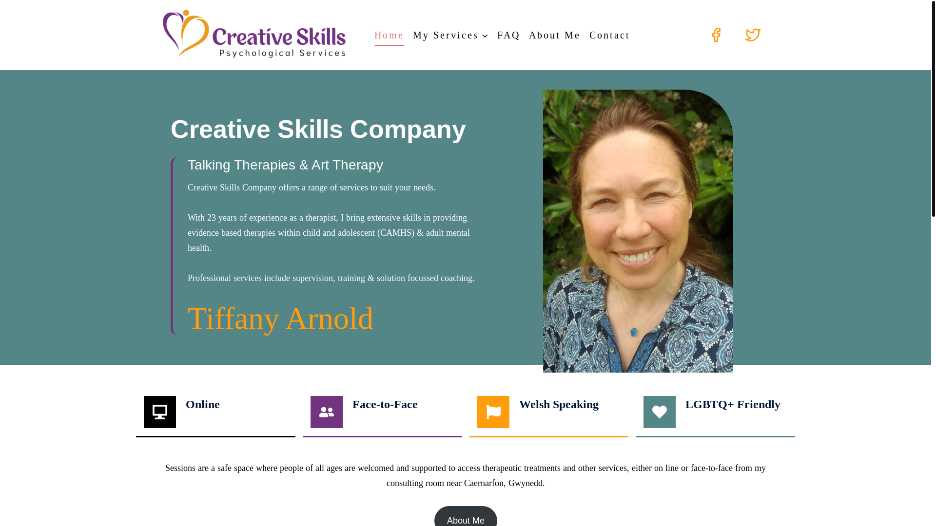 website screenshot of https://creativeskillscompany.co.uk/