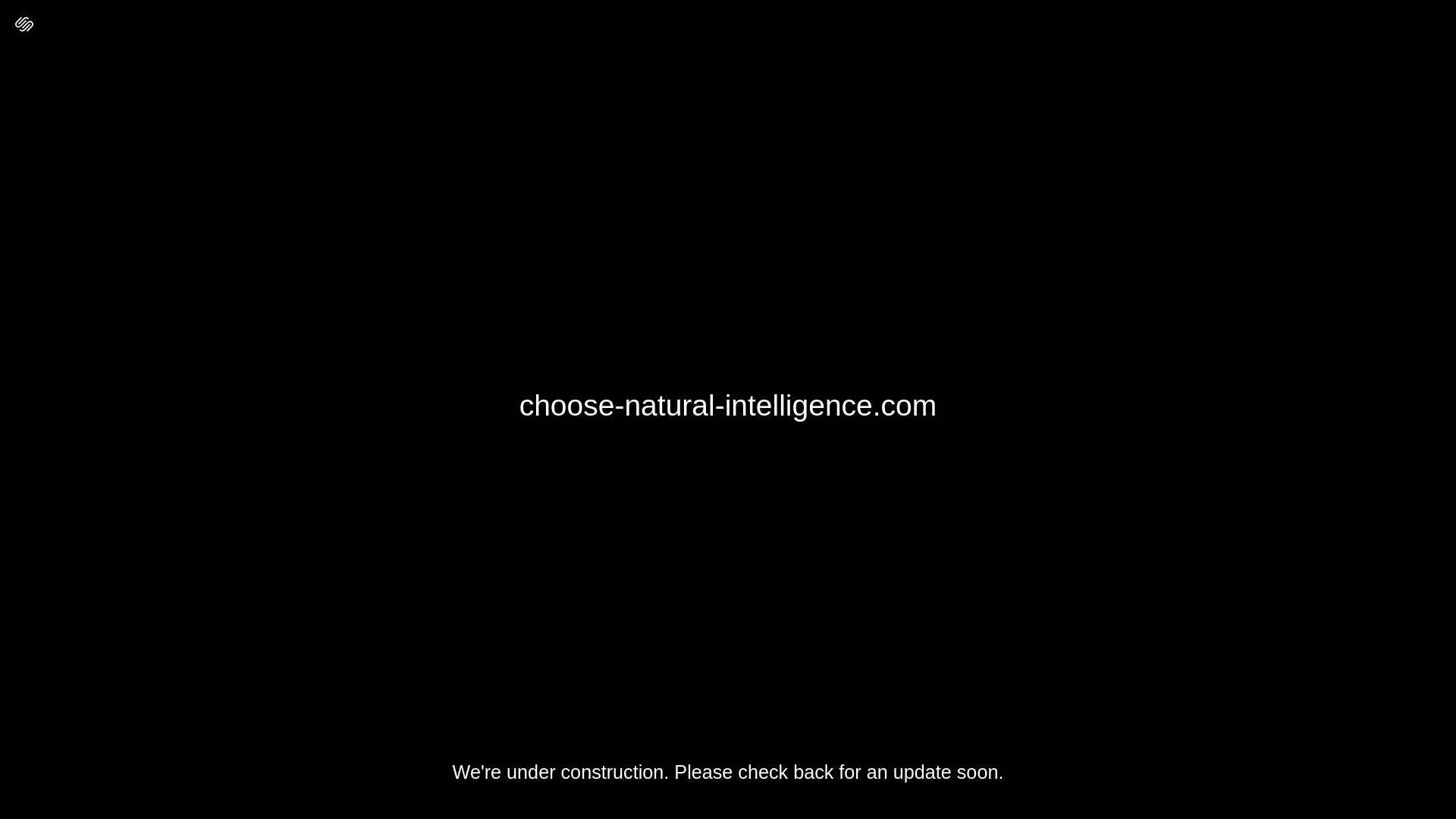 website screenshot of https://choose-natural-intelligence.com/