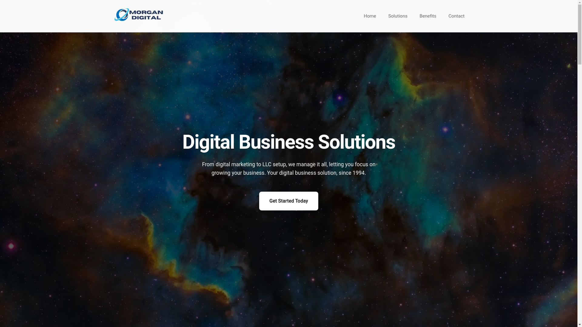 website screenshot of https://morgandigital.pages.dev/