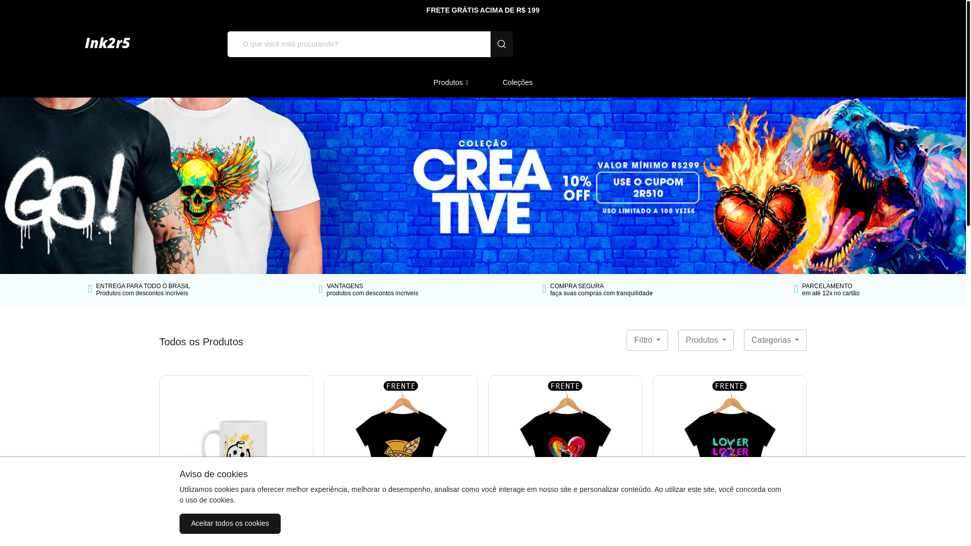 website screenshot of https://cronicasmacabras.com.br/