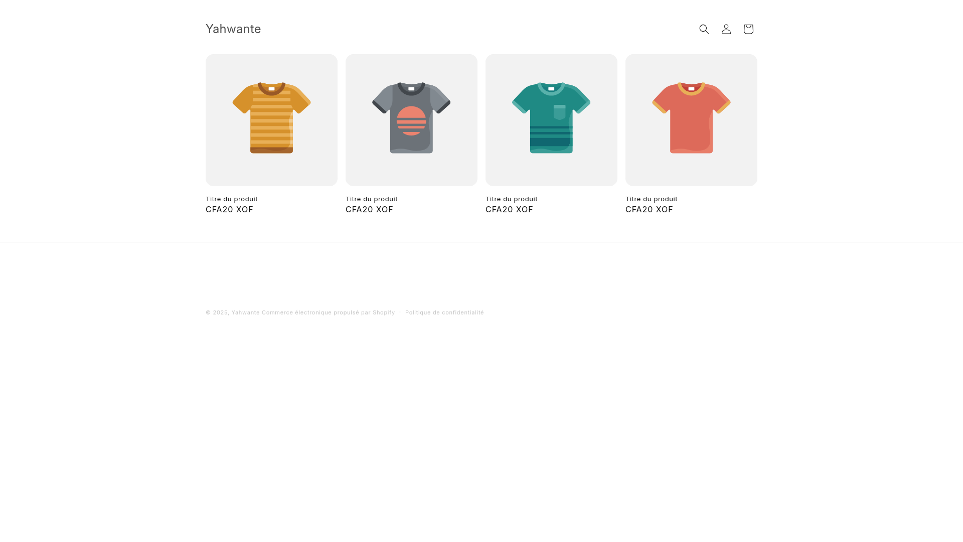 website screenshot of https://yahwante.com/