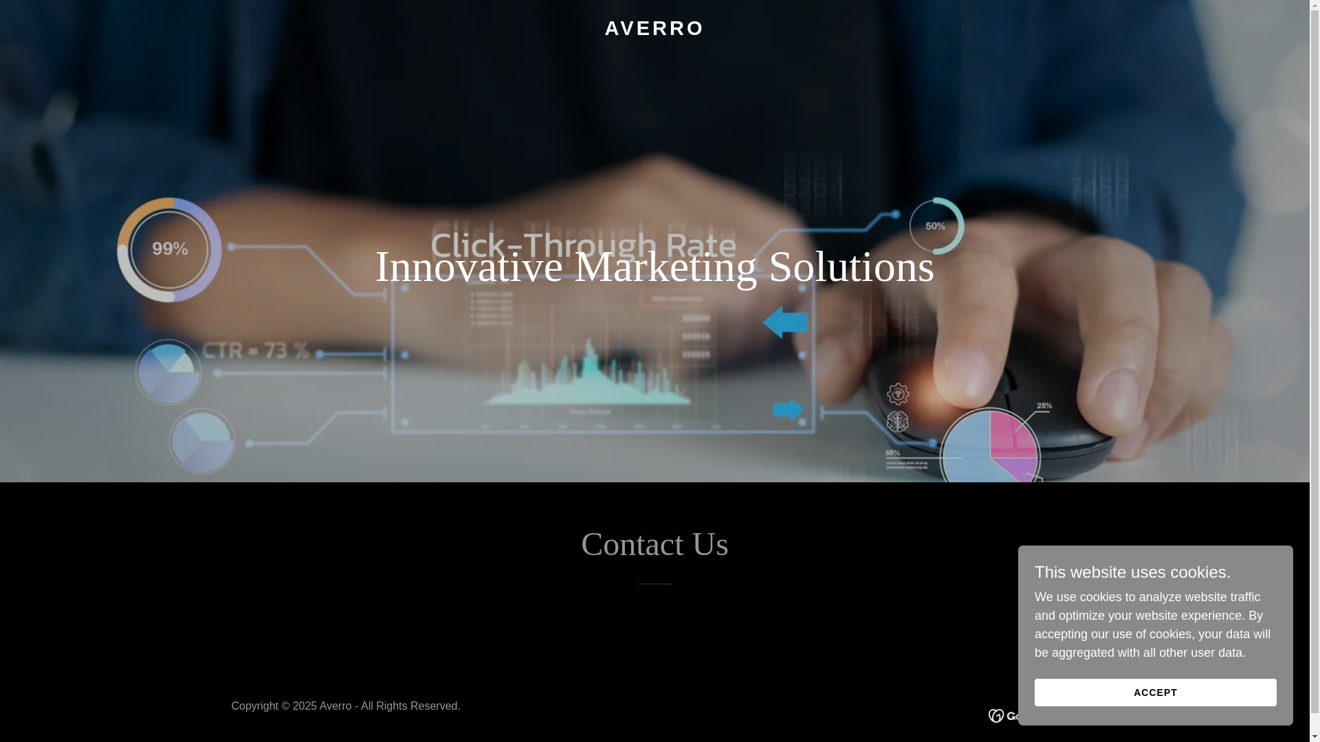 website screenshot of https://averro.in/
