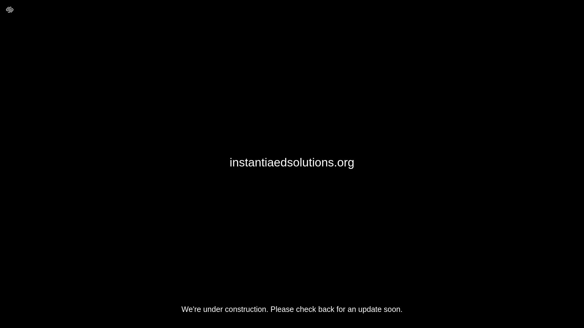 website screenshot of https://instantiaedsolutions.org/