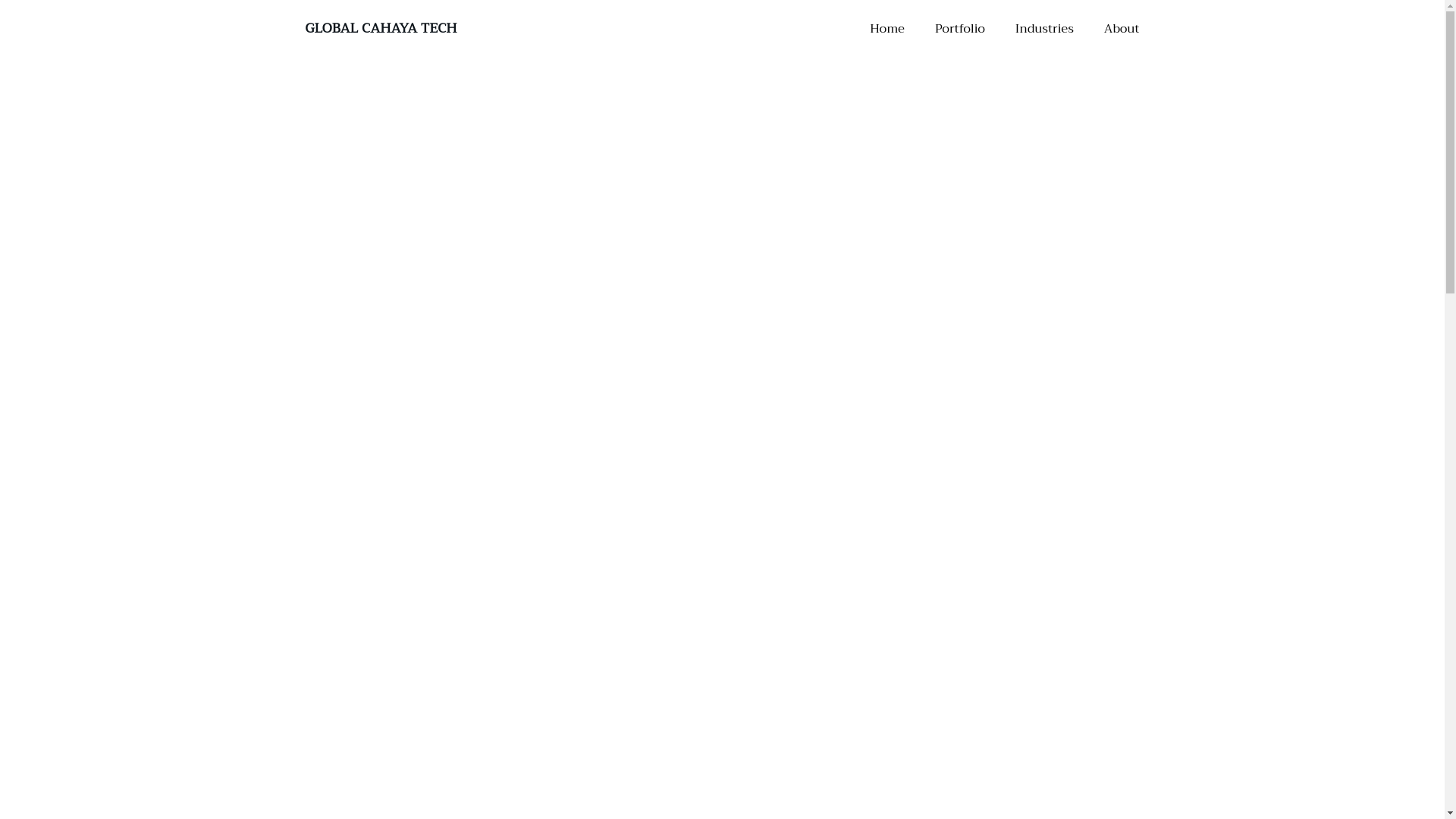 website screenshot of https://globalcahayatech.com/