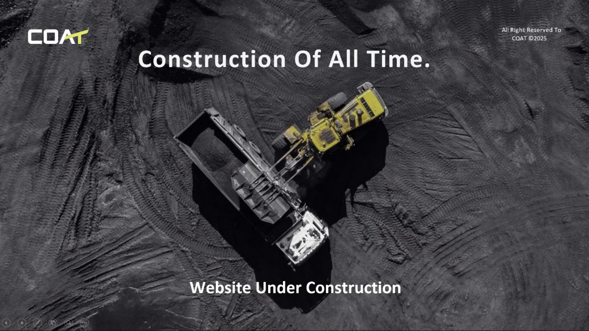 website screenshot of https://coat.com.sa/