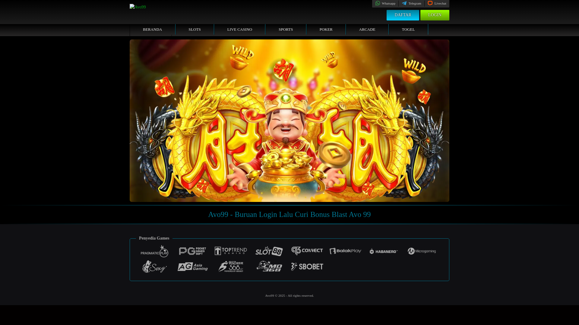website screenshot of https://avo99.org/