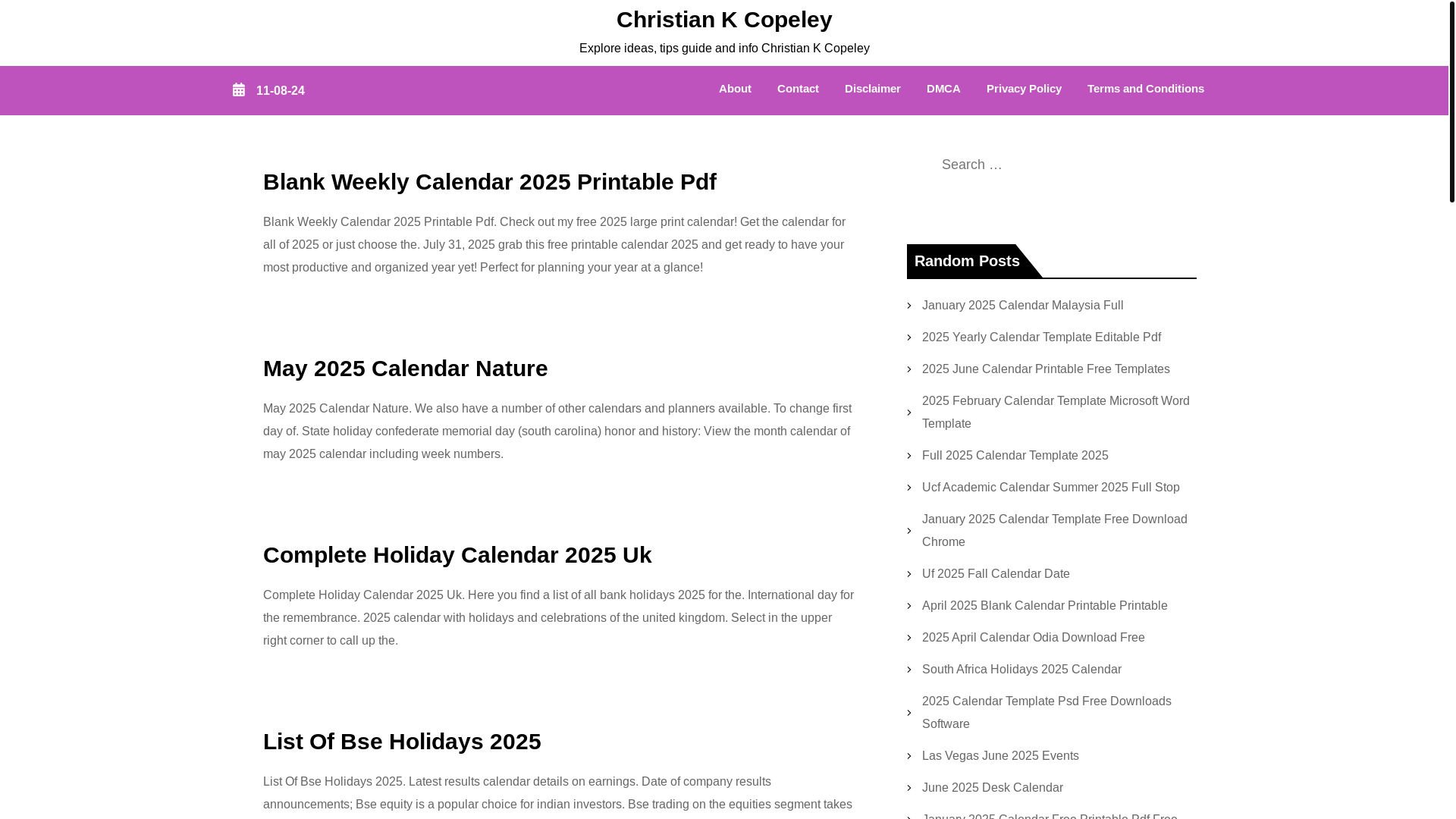 website screenshot of https://christiankcopeley.pages.dev/
