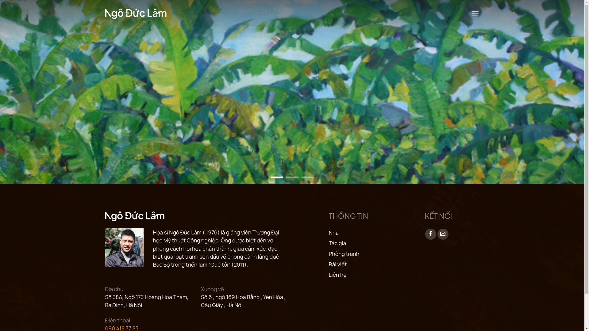 website screenshot of https://ngoduclam.my/