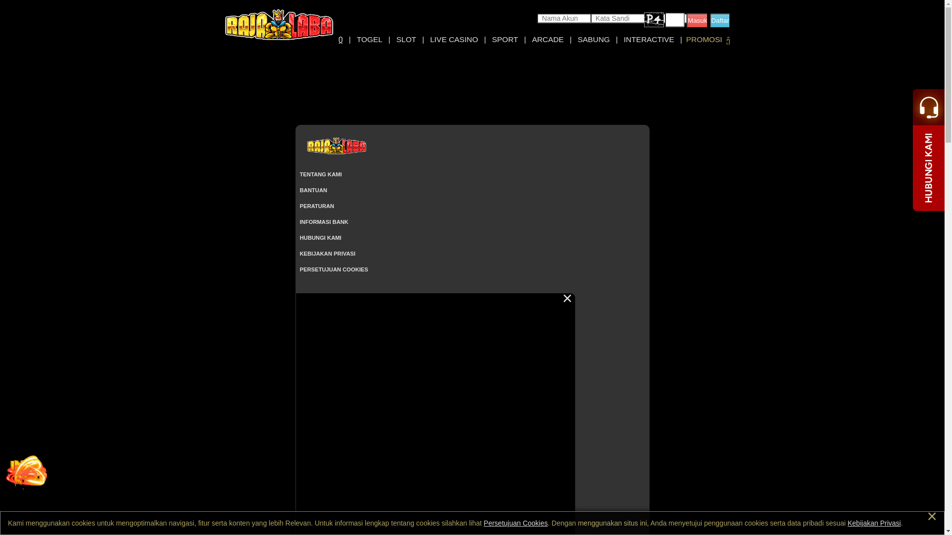 website screenshot of https://rajalabaspasipadel.xyz/