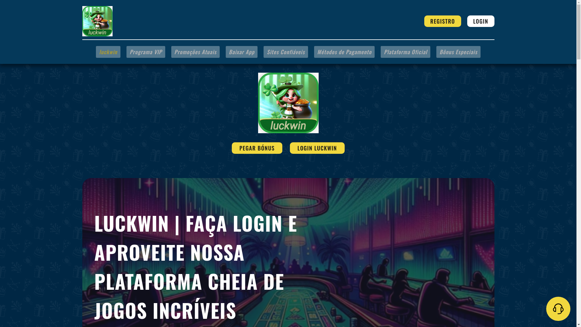 website screenshot of https://luckwinwin.com/