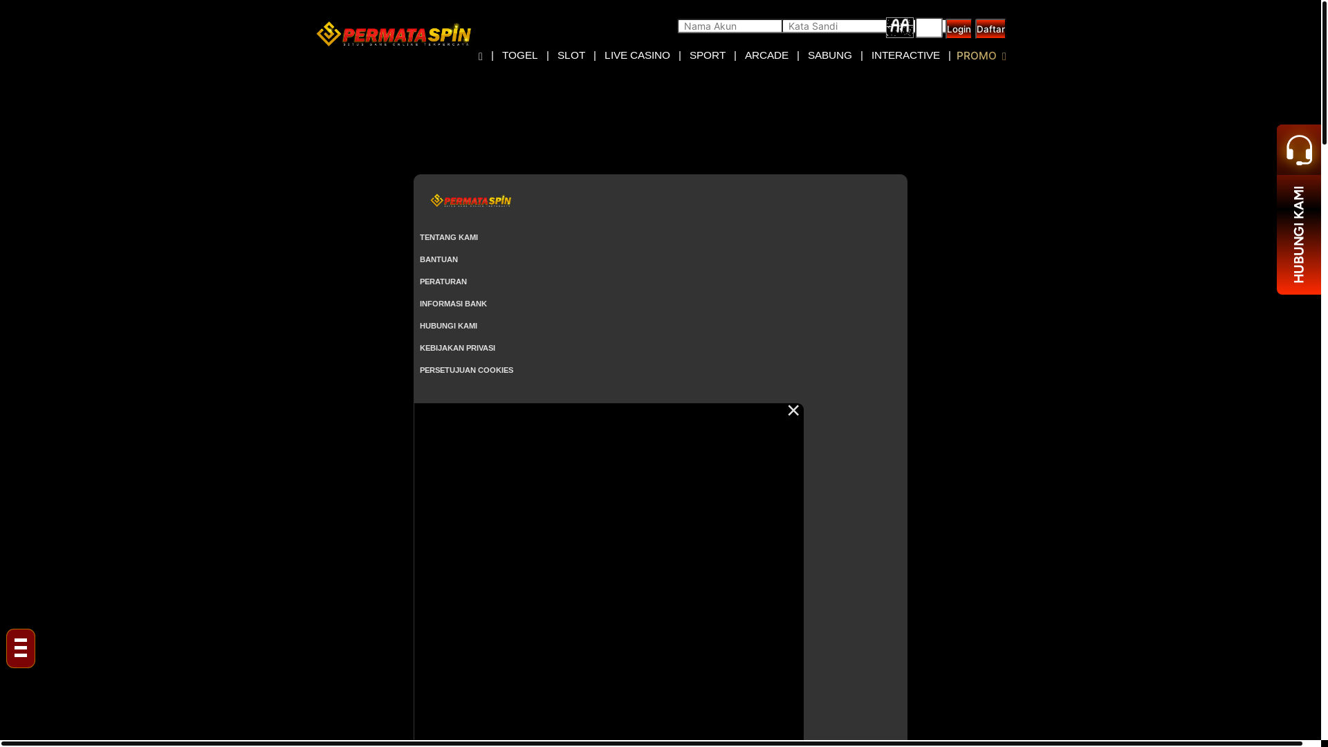 website screenshot of https://permatapecah.cfd/