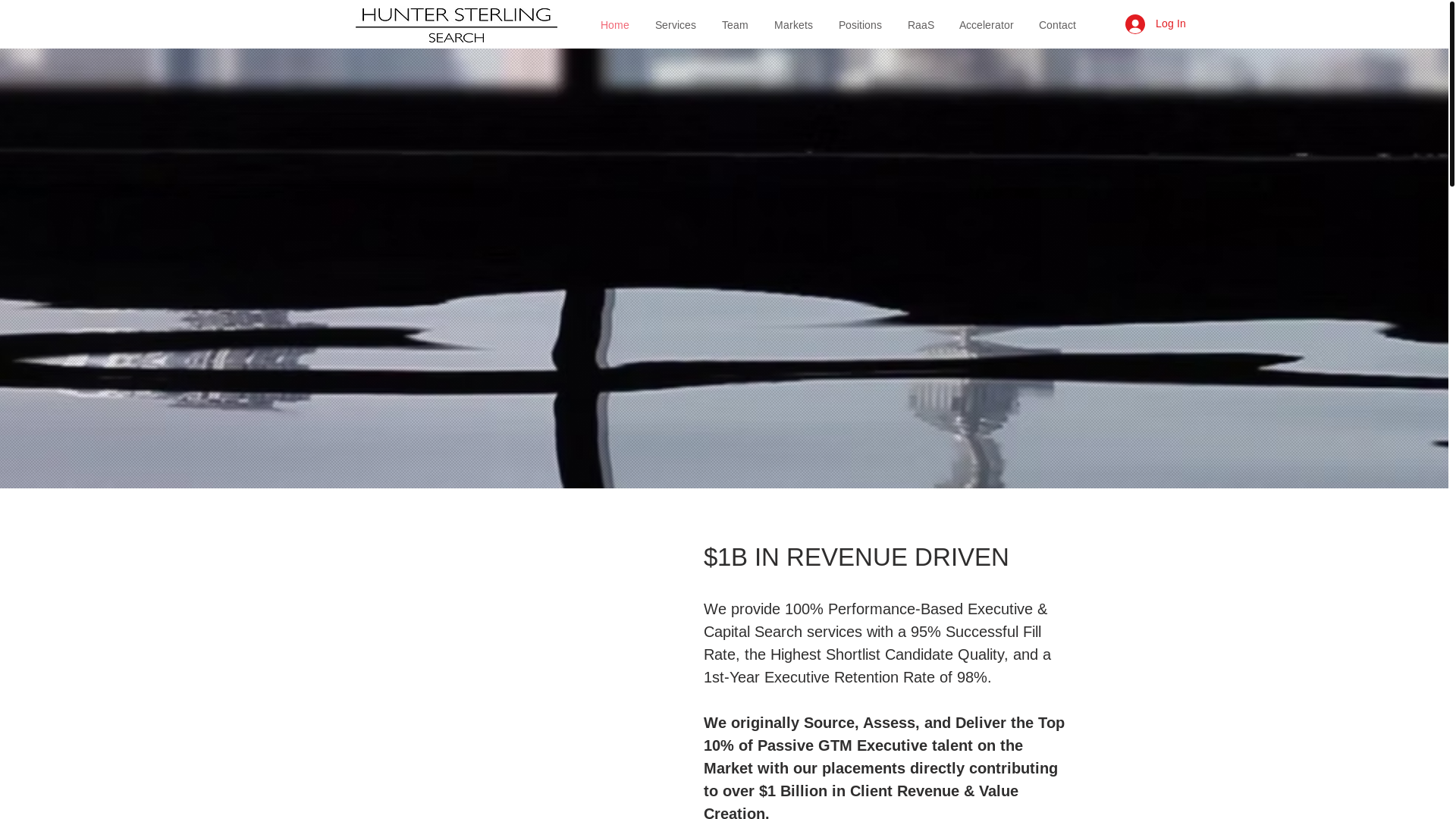 website screenshot of https://huntersterlingsales.com/
