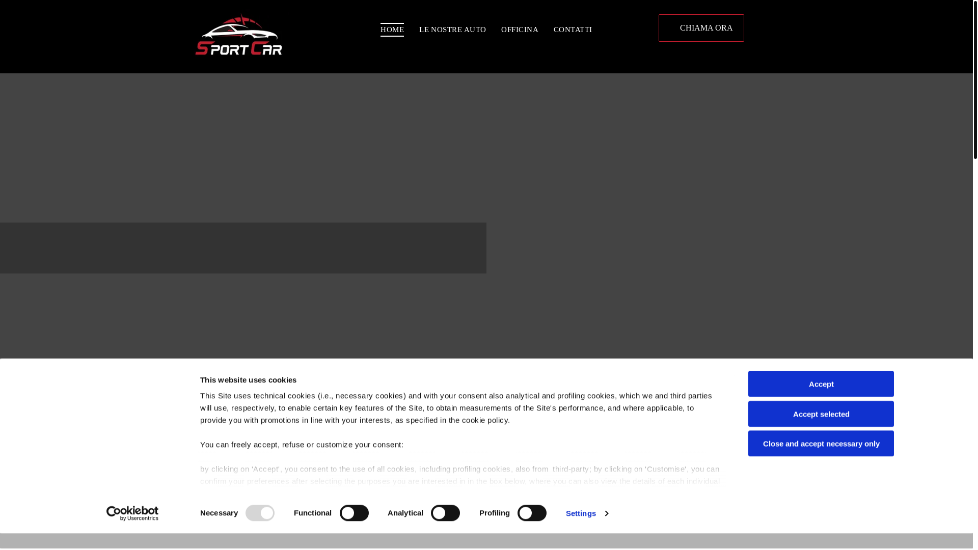 website screenshot of https://sportcarsarzana.com/