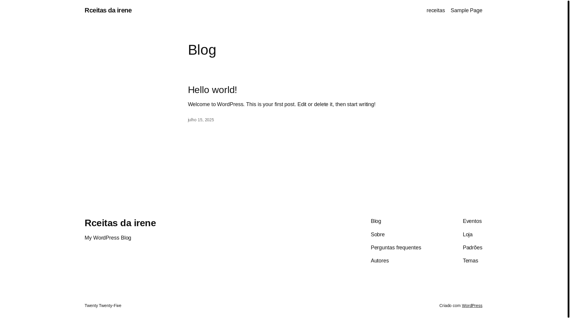 website screenshot of https://receitasdairenealves.online/