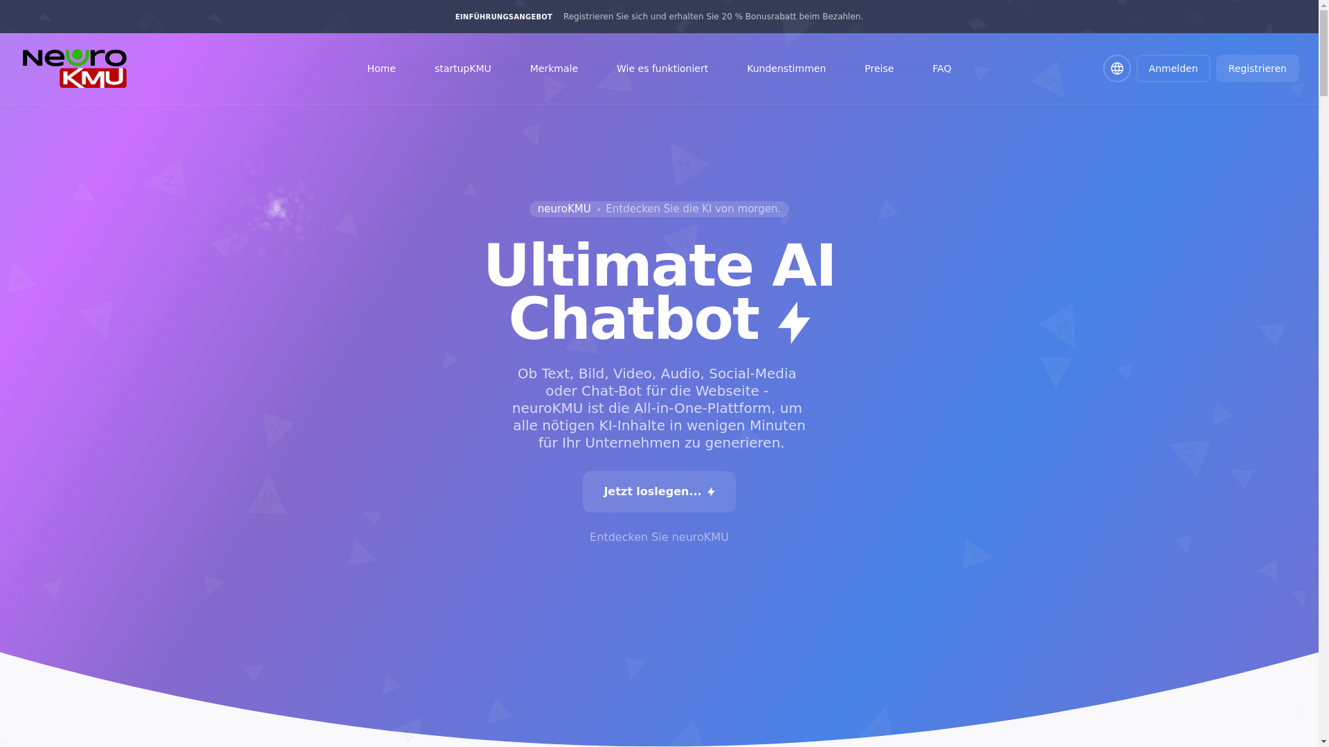 website screenshot of https://neurokmu.ch/
