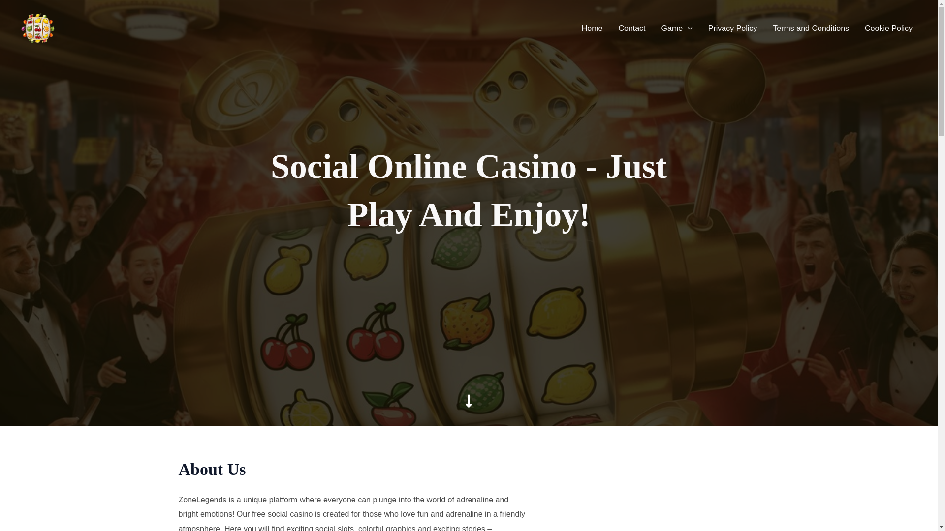 website screenshot of https://zonelegends.com/