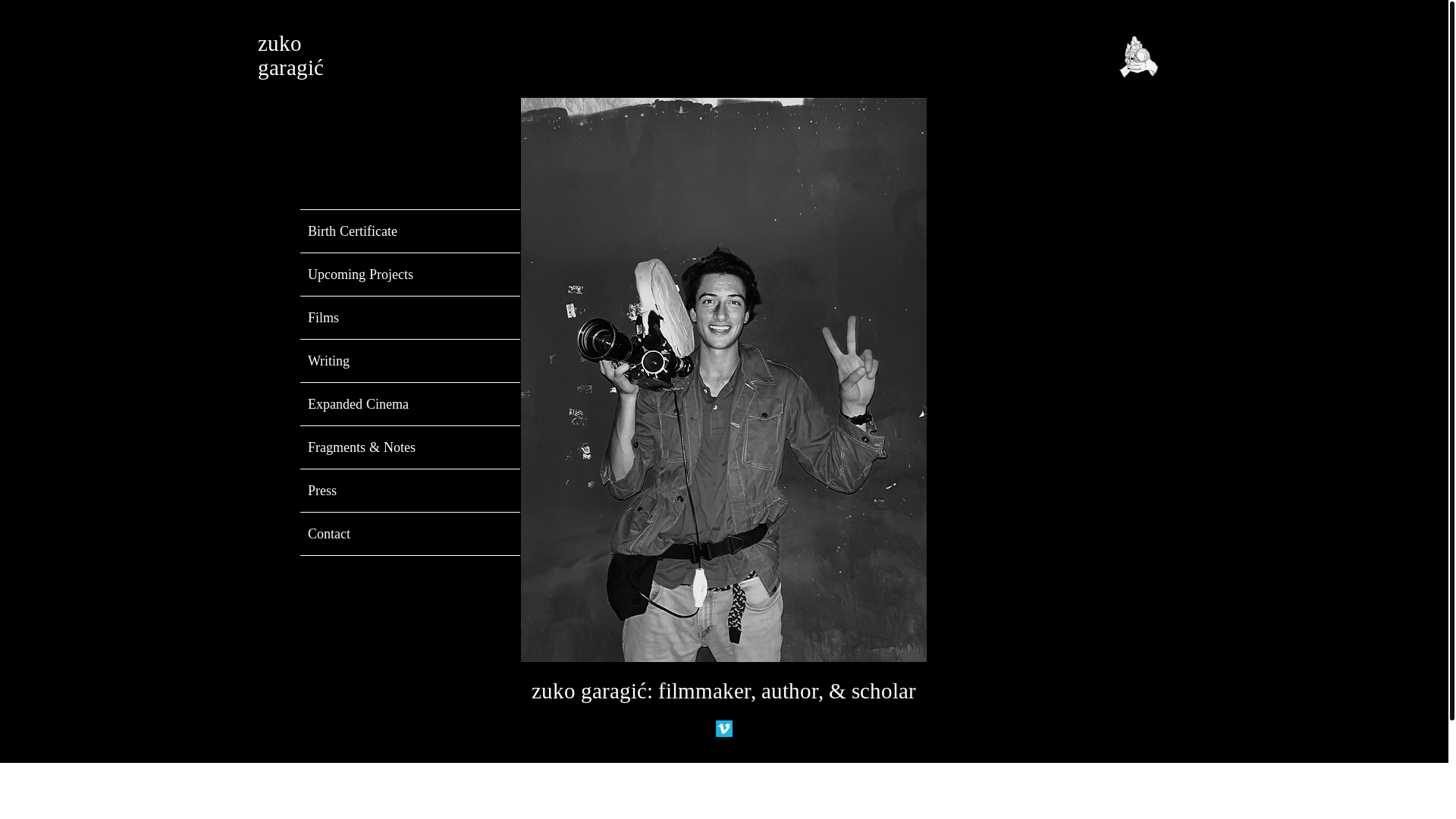 website screenshot of https://zukogaragic.com/
