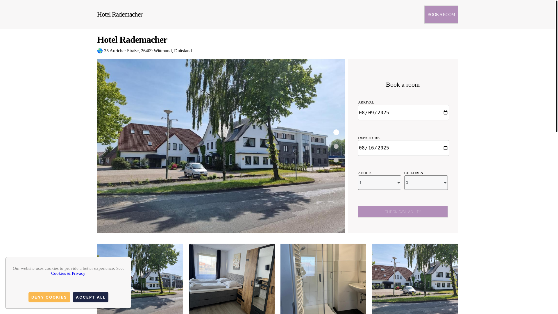 website screenshot of https://hotel-rademacher-pension-garni.com.es/