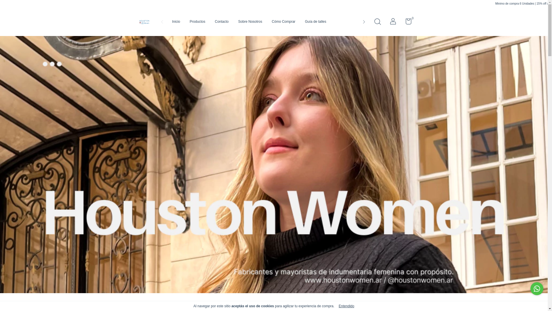 website screenshot of https://houstonwomen.ar/