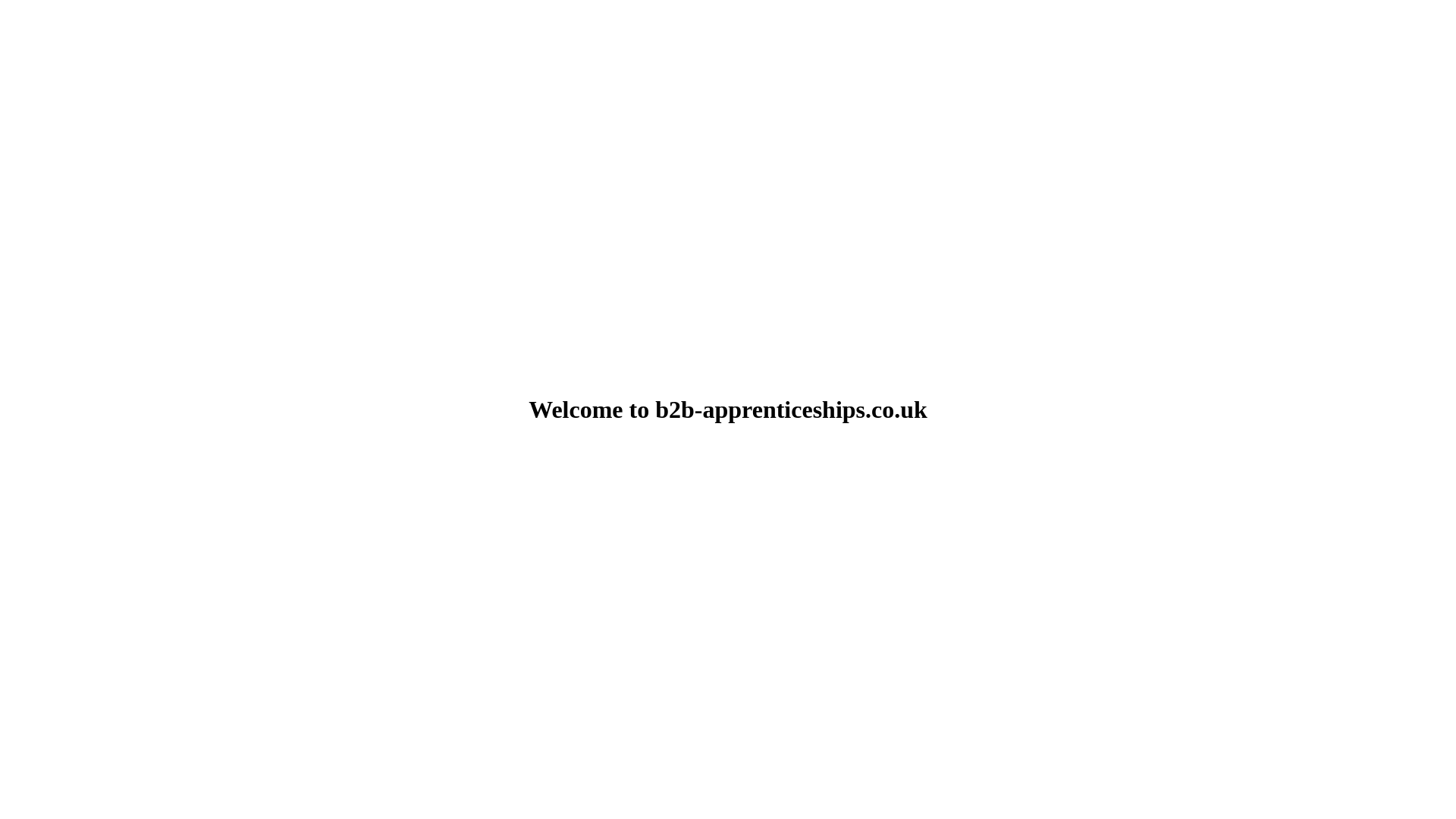 website screenshot of https://b2b-apprenticeships.co.uk/
