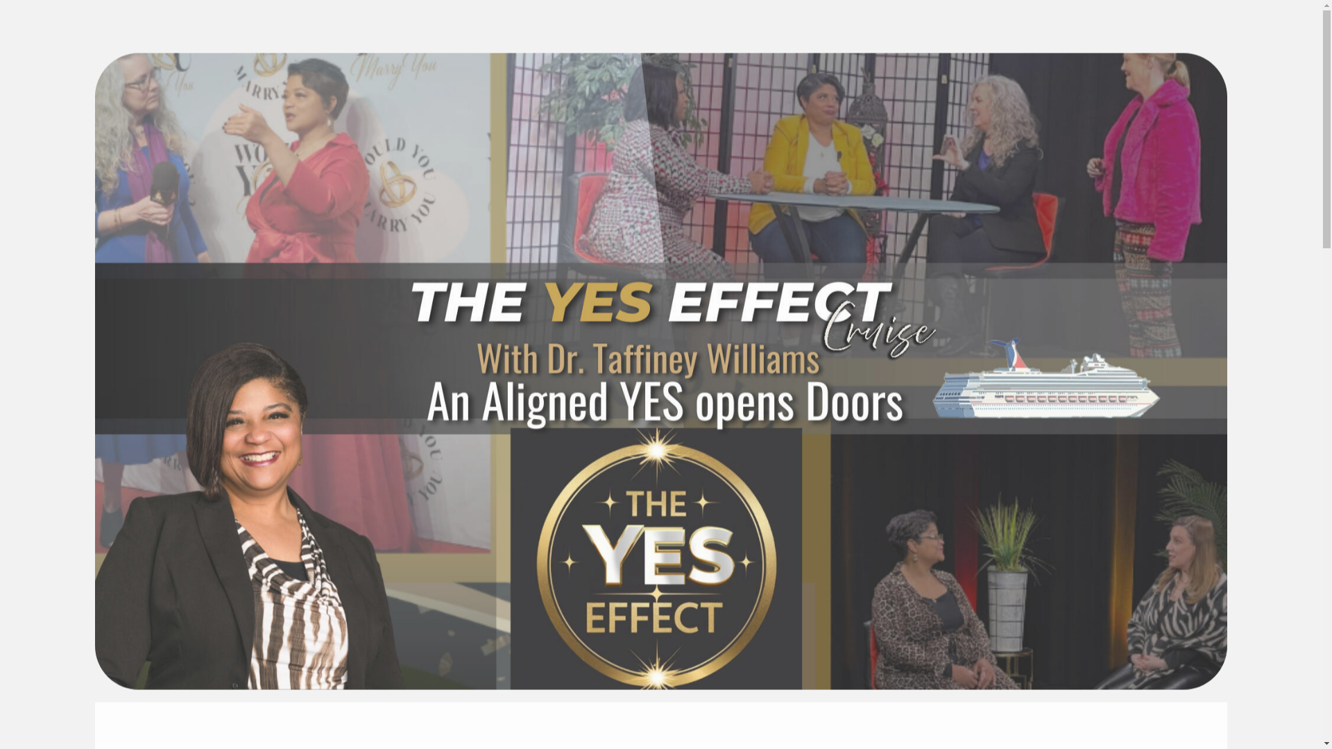 website screenshot of https://theyeseffectcruise.com/