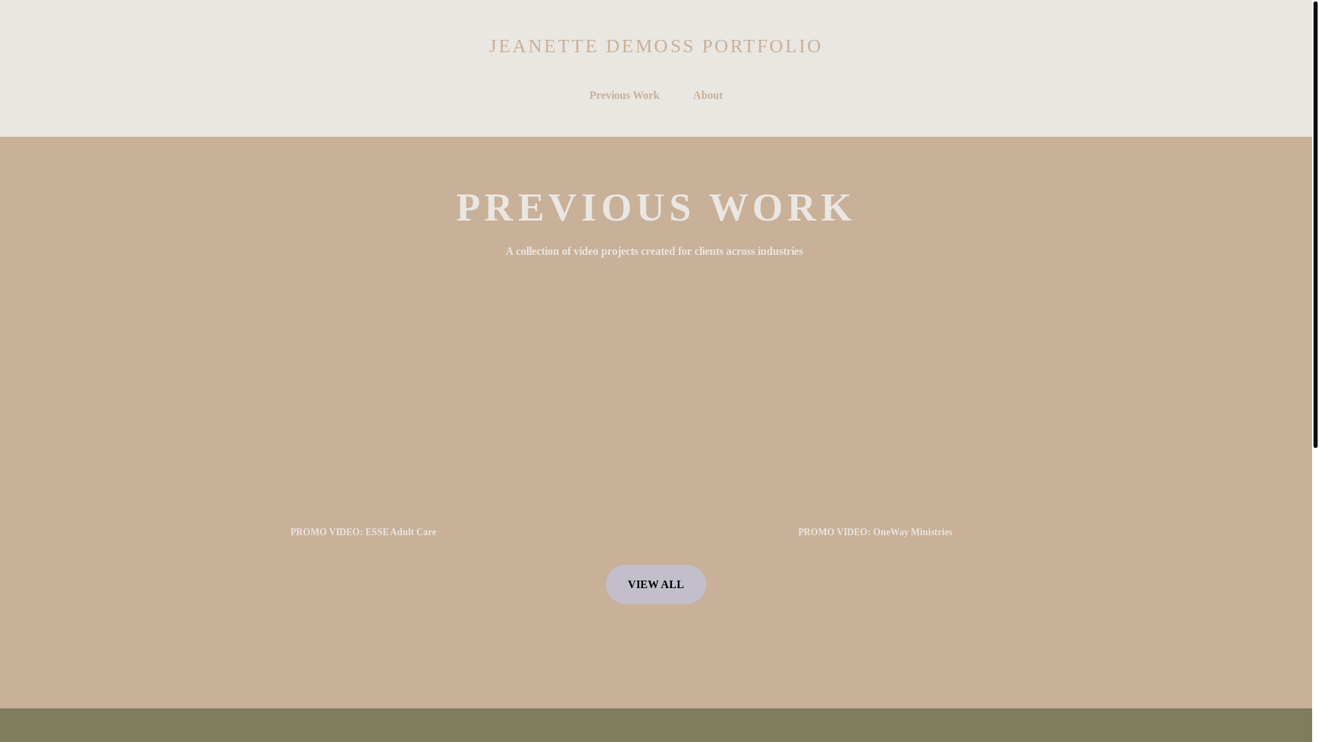 website screenshot of https://jeanettedemoss.com/