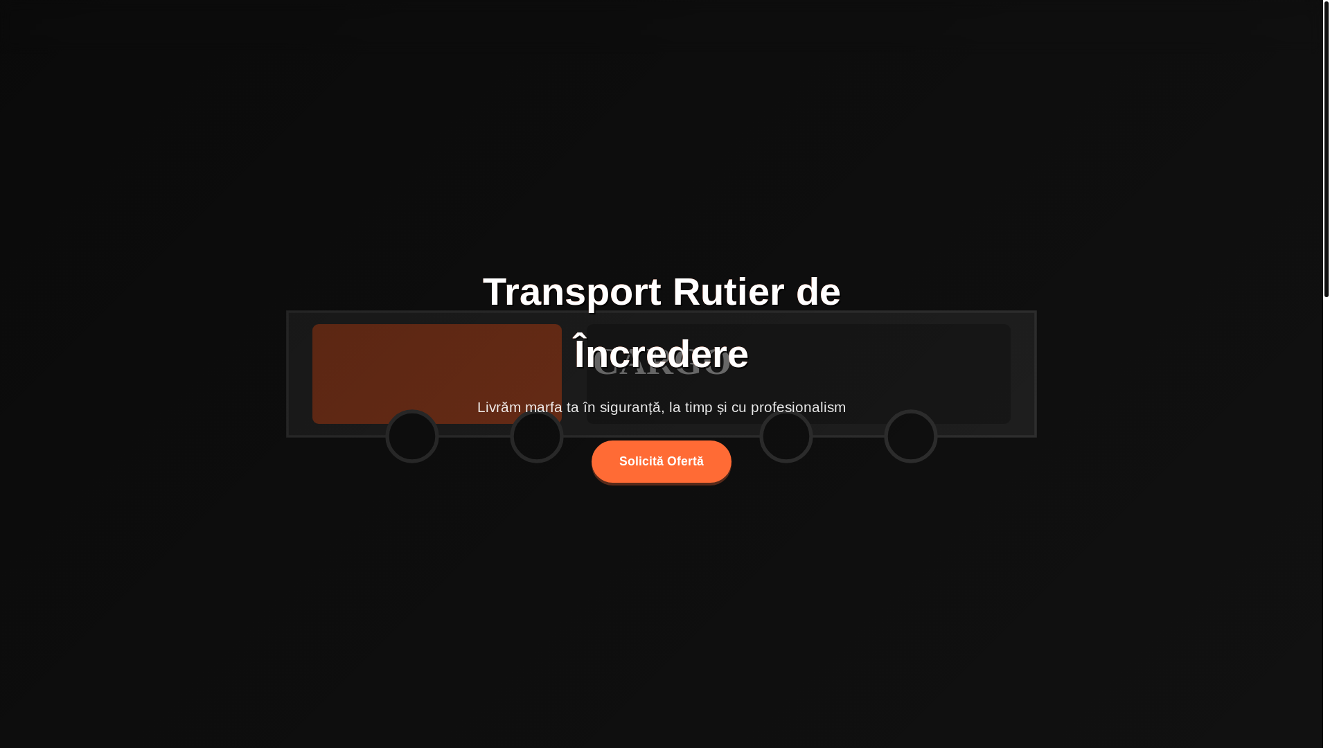 website screenshot of https://badybilltrans.ro/