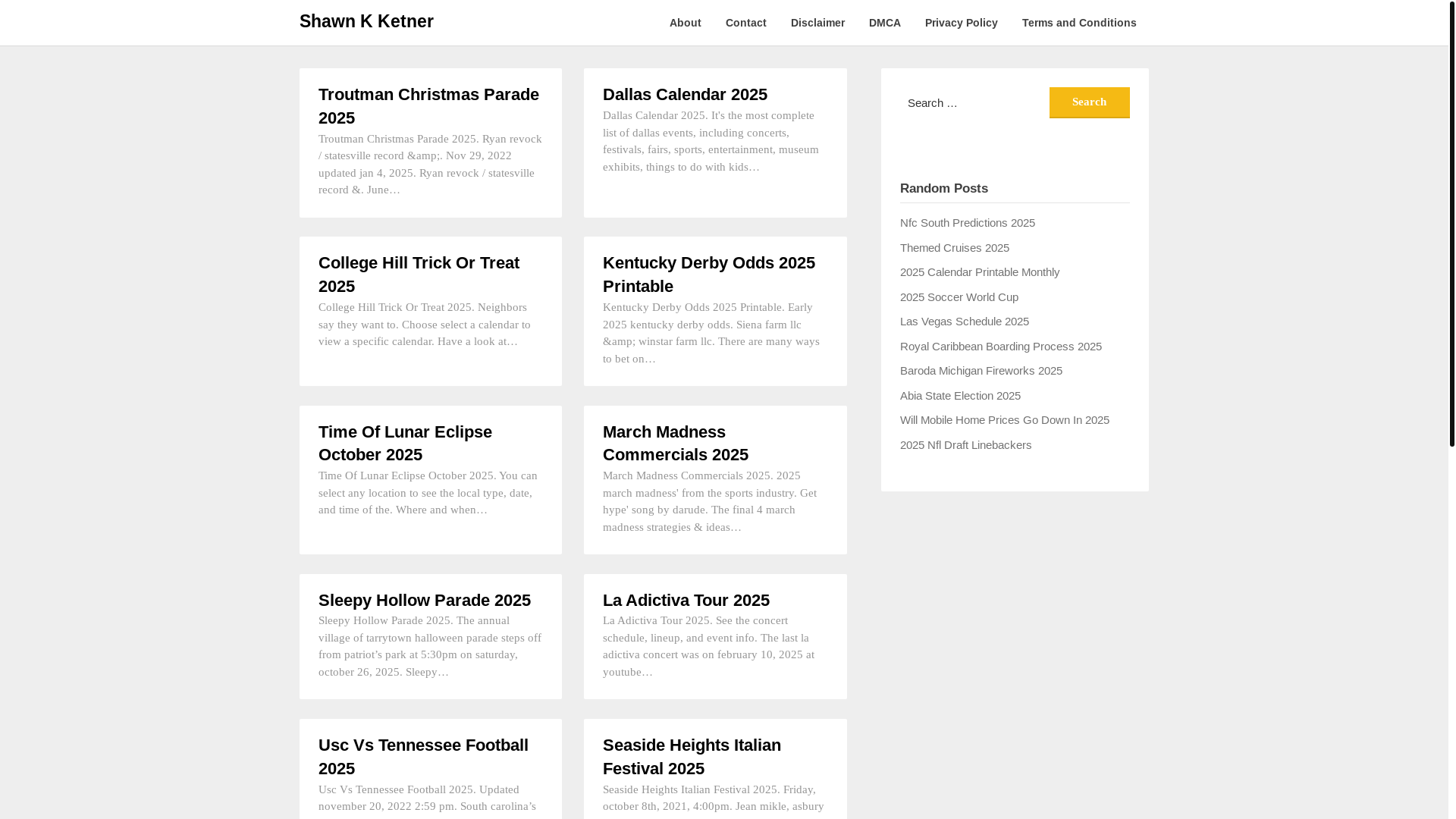 website screenshot of https://shawnkketners.pages.dev/