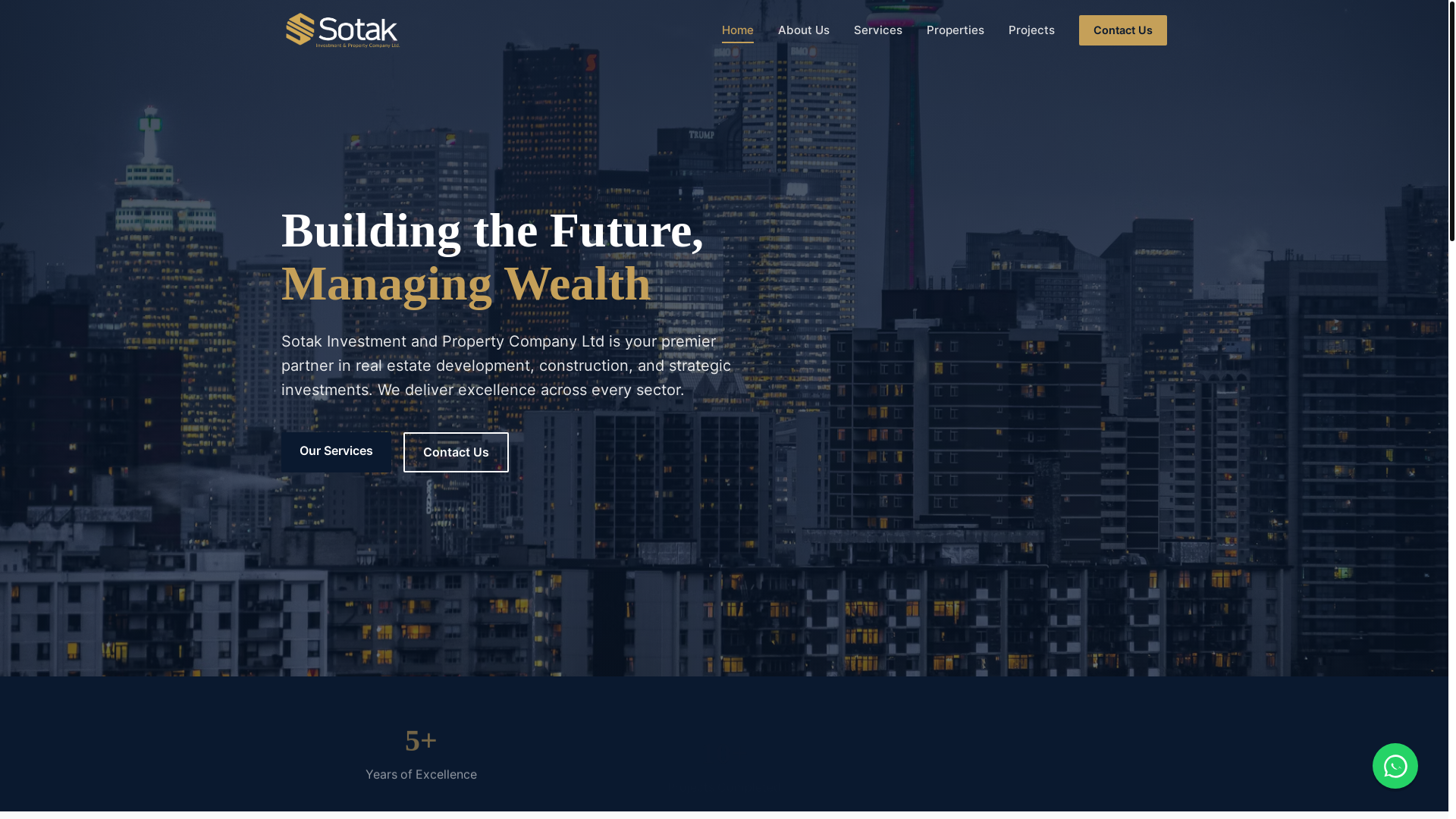 website screenshot of https://sotakinvest.com/
